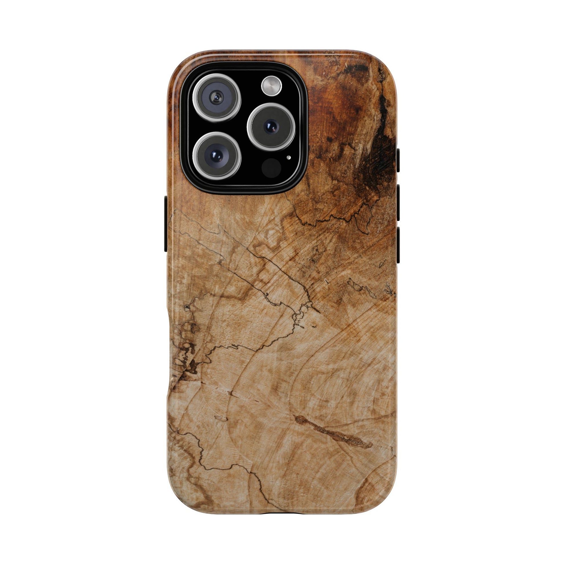 Woodland-Inspired Phone Case | Tough Cases, Natural Wood Grain Cover, Rustic Tech Accessory, Nature Lover Gift, Eco-Friendly - FORMO