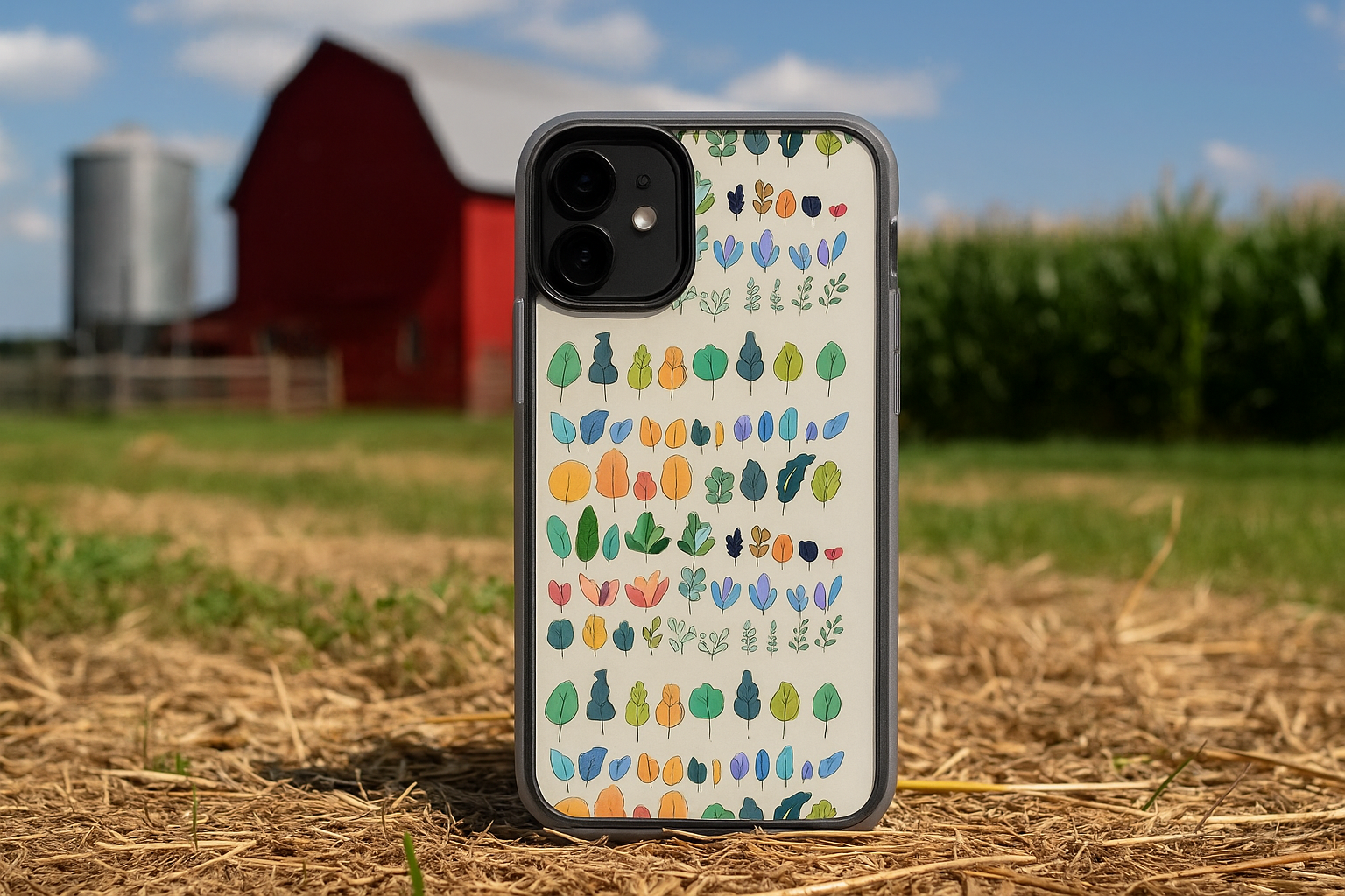 Abstract Blue Wave Phone Case, Clear Phone Cover, Stylish Mobile Accessory, Customizable Gift, Trendy Tech Case, Unique Phone Shell - FORMO