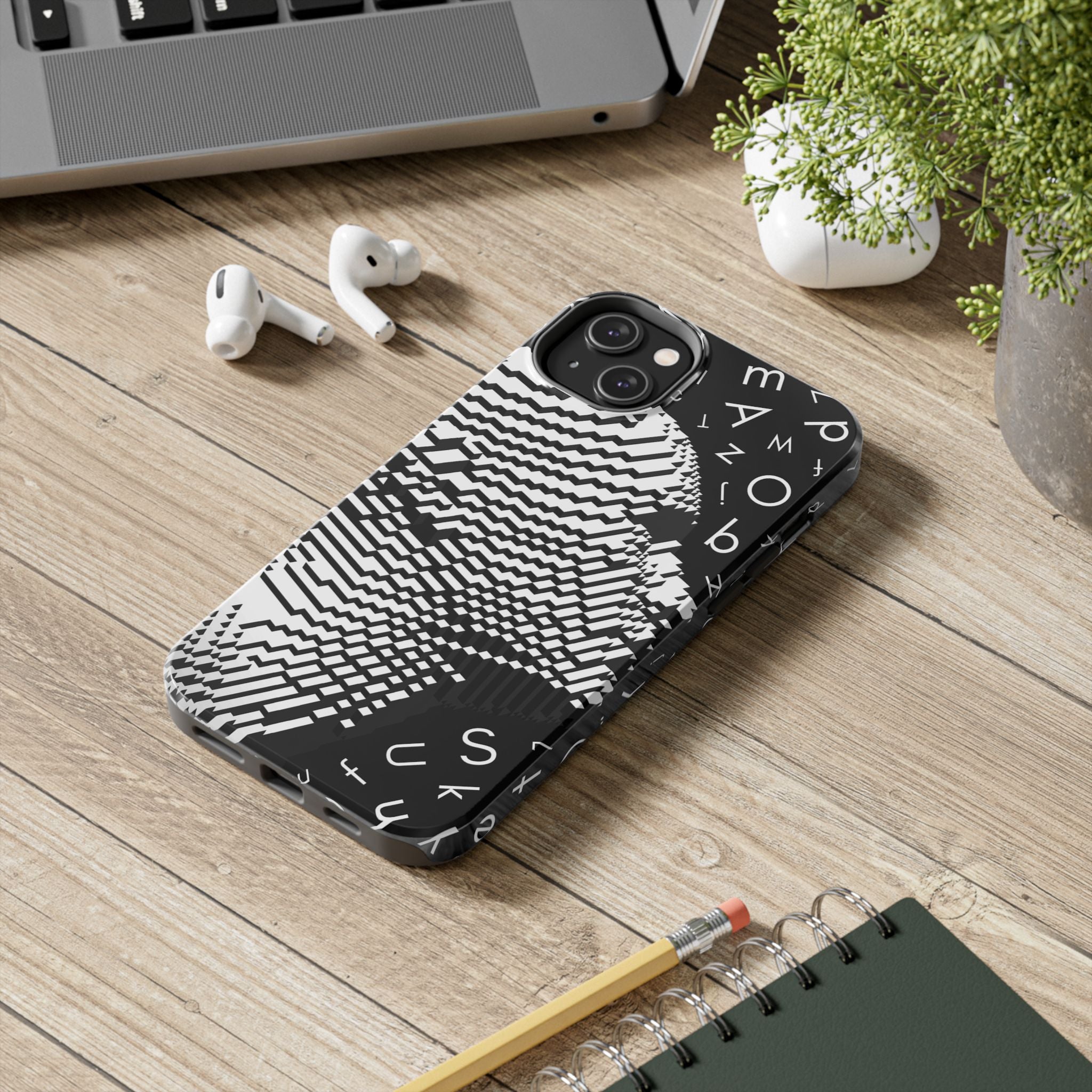 Mono Matrix Tough Phone Case (iPhone & Samsung Compatible) - FORMO