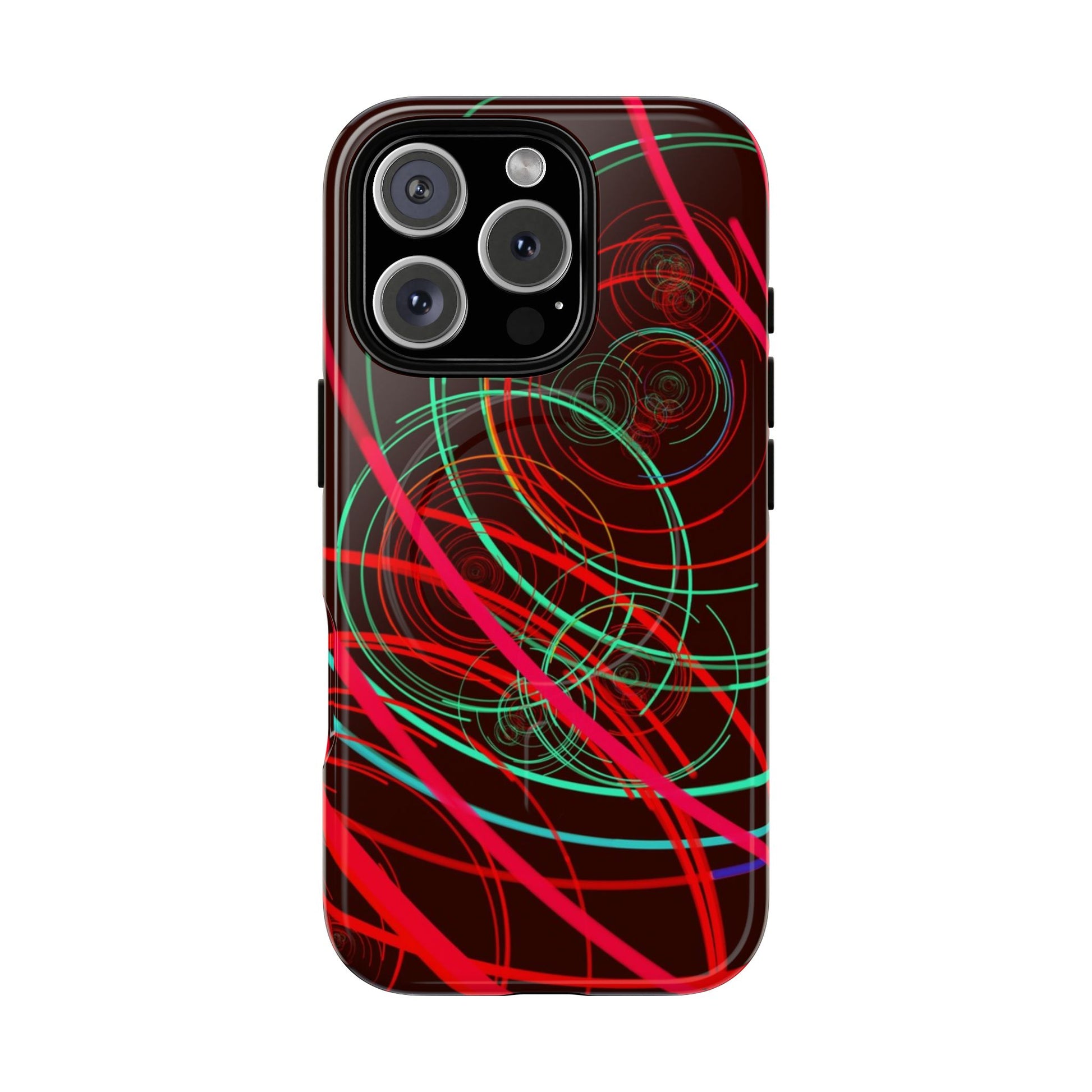 Vibrant Spiral Magnetic Phone Case (iPhone & Samsung Compatible) - FORMO