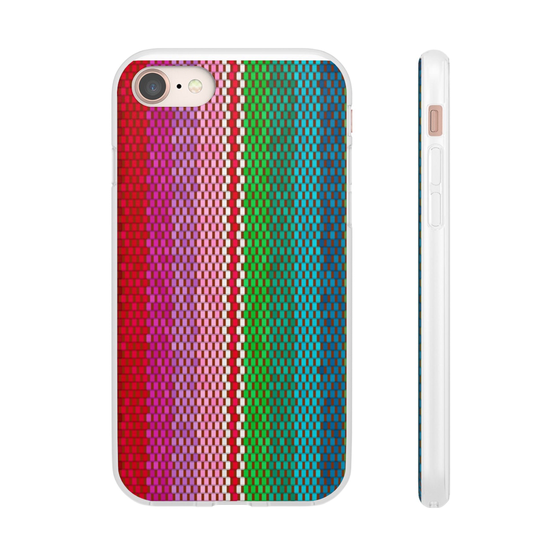 Colorful Striped Flexi Phone Case (iPhone & Samsung Compatible) - FORMO