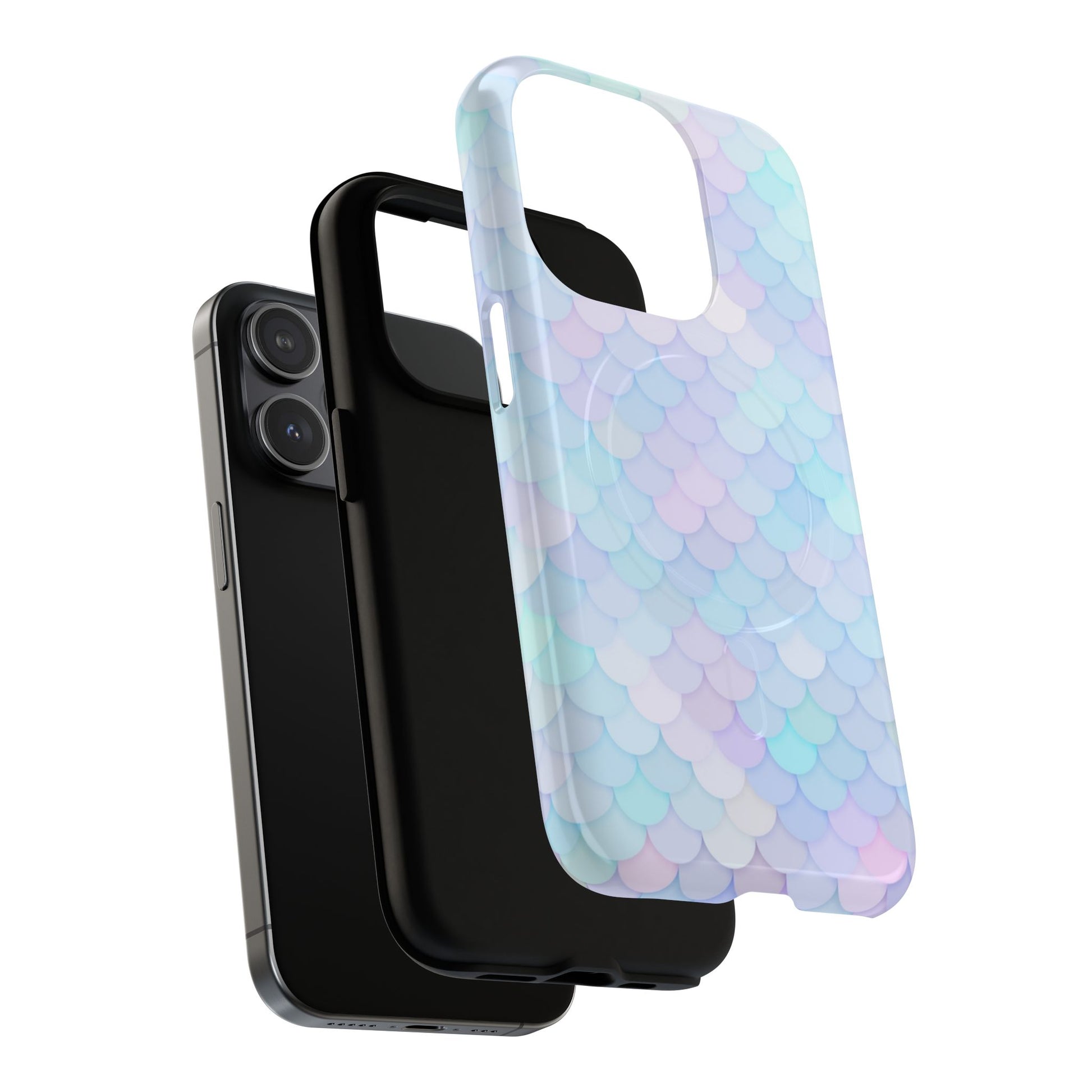 Mermaid Scale Tough Magnetic Phone Case (iPhone Compatible) - FORMO