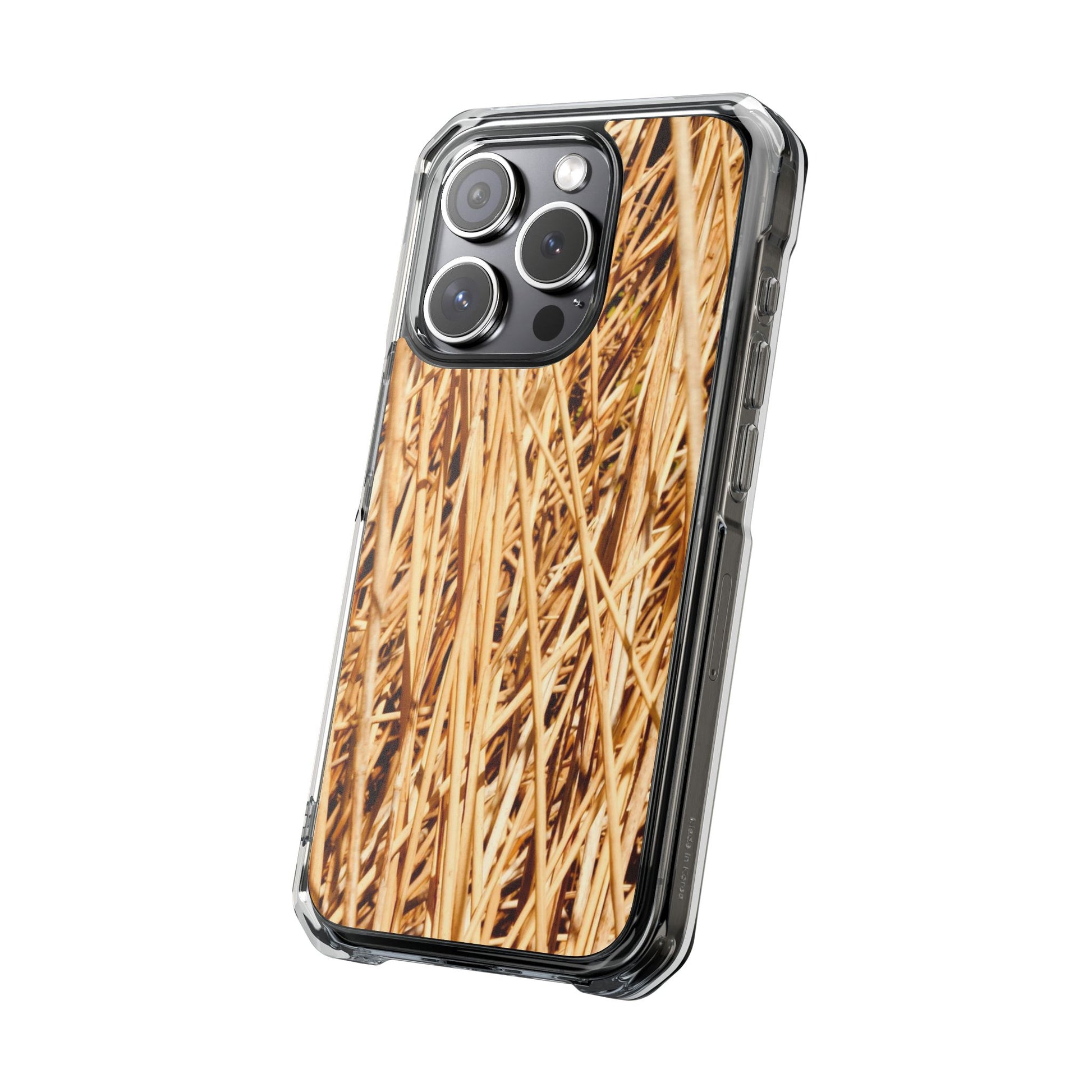 Magnetic Clear Impact Phone Cases for Nature Lovers, Durable Phone Cover, Unique Gift, Eco-Friendly Case, Seasonal Style - FORMO