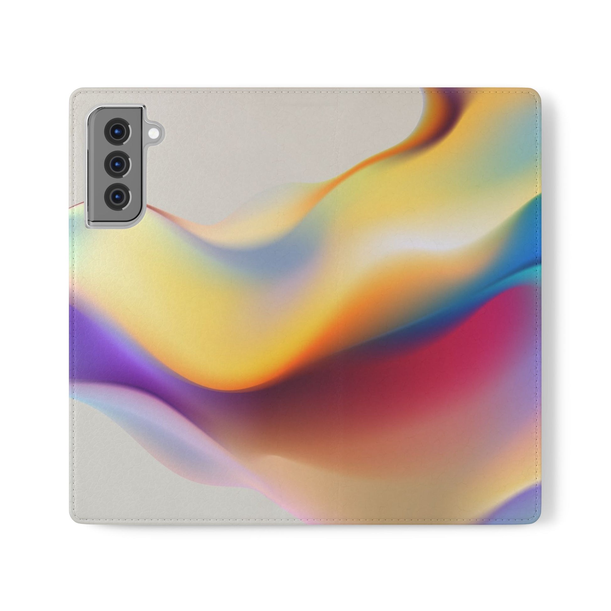Abstract Gradient Wave Phone Wallet Case (iPhone & Samsung Compatible) - FORMO
