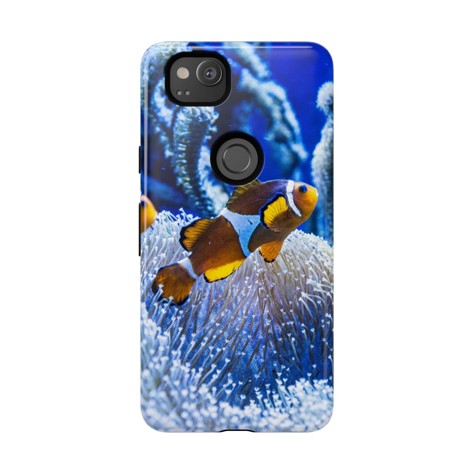 Colorful Marine Life Phone Case, Fish Case, Ocean Lover Gift, Underwater Art, Unique Phone Cover, Tough Phone Protector - FORMO