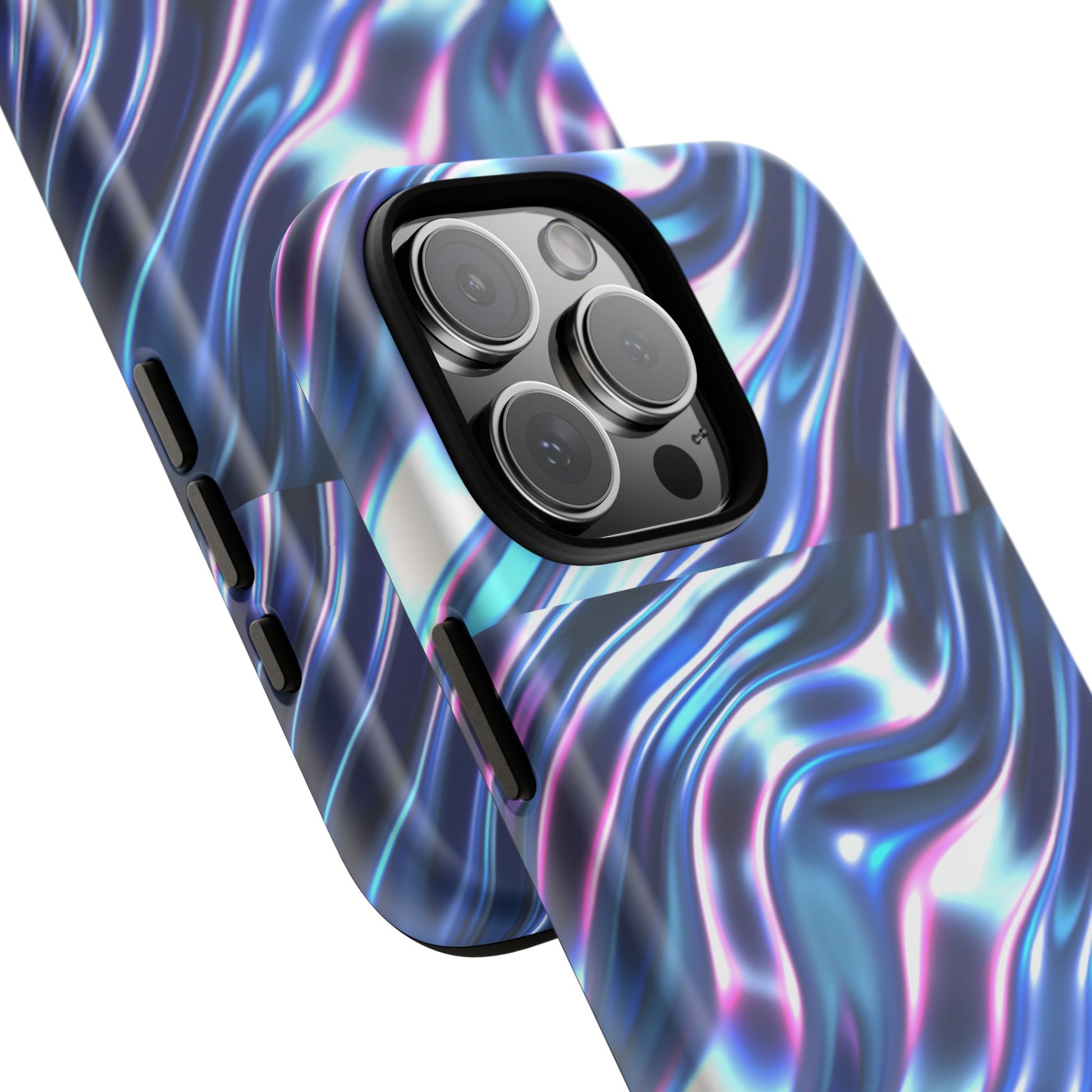 Iridescent Glossy Tough Phone Case (iPhone, Samsung & Google Pixel Compatible) - FORMO