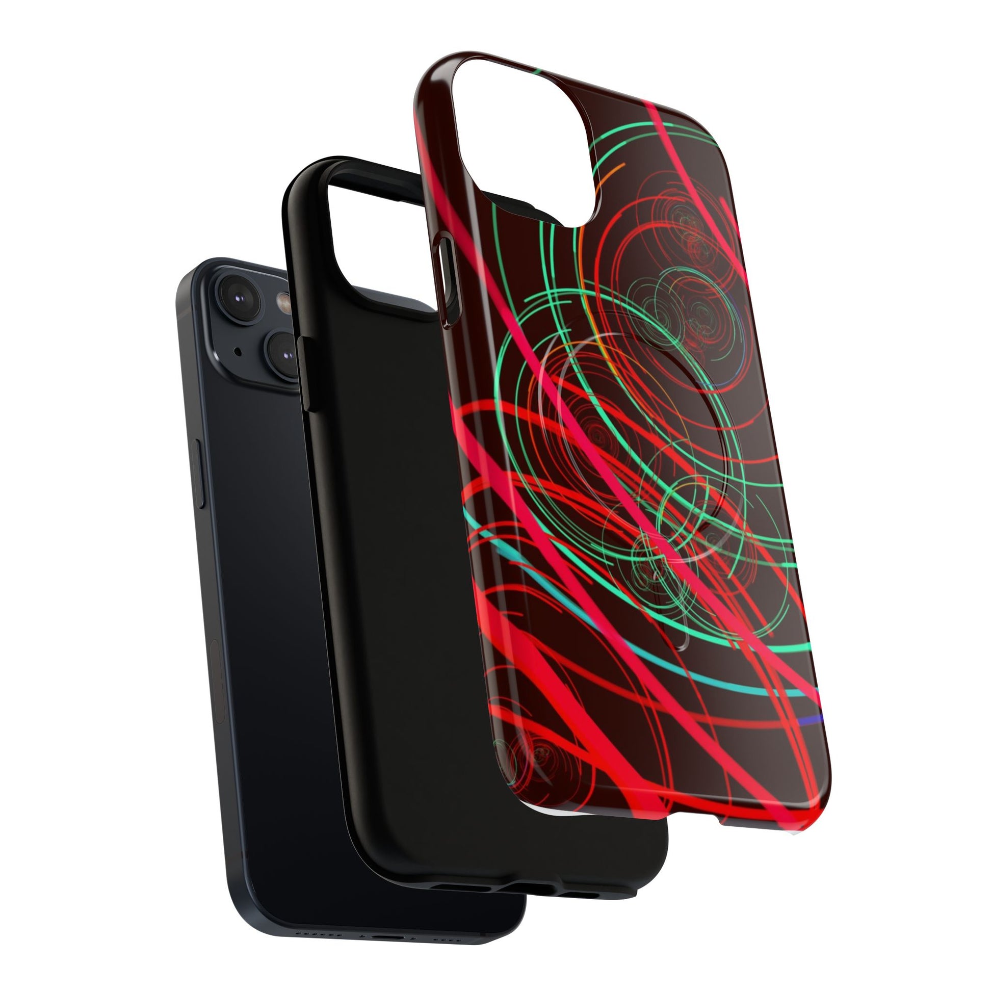 Vibrant Spiral Magnetic Phone Case (iPhone & Samsung Compatible) - FORMO