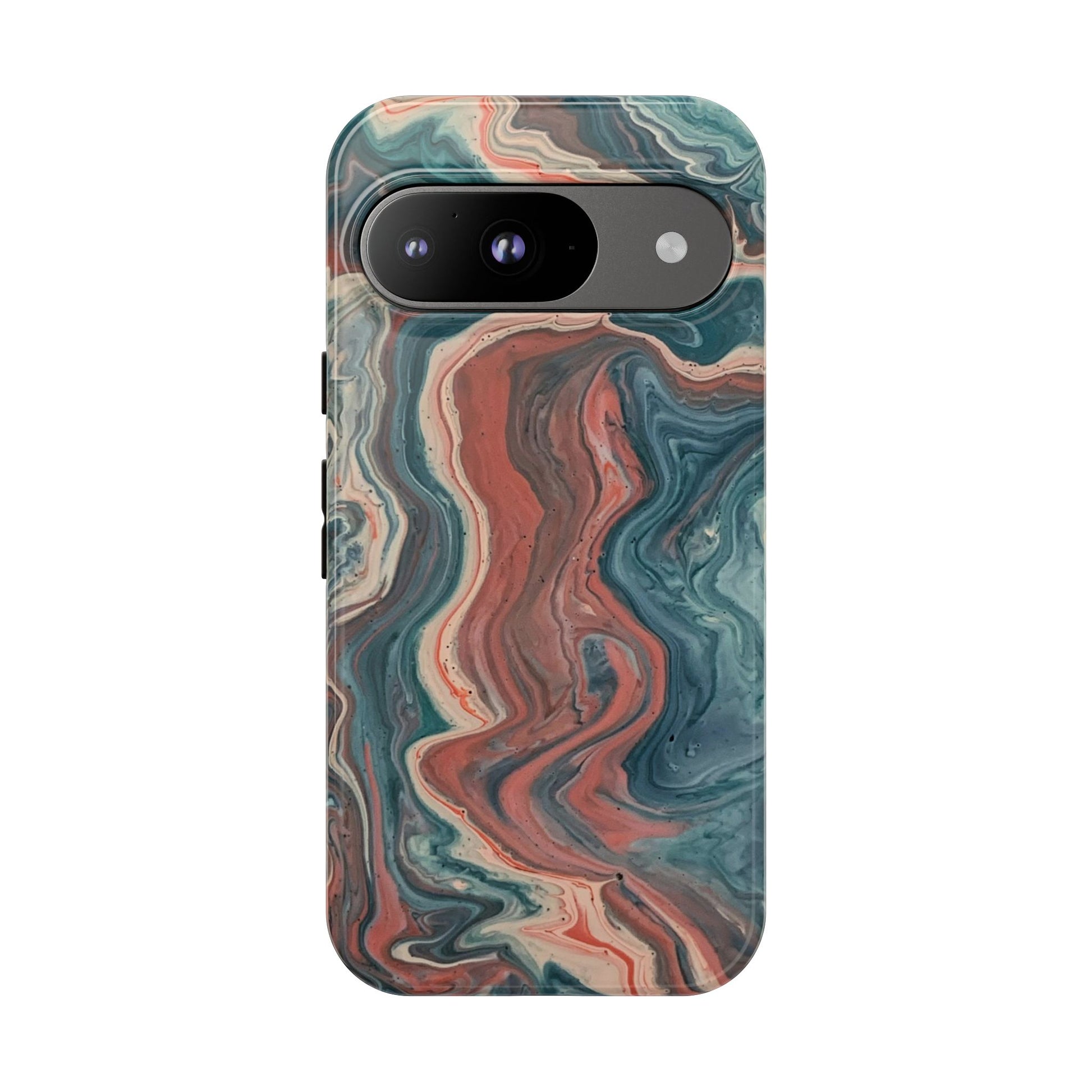 Artistic Phone Case, Tough Cases for Stylish Protection, Marble Design, Trendy Gift for Phone Lovers, Unique Cell Phone Accessory - FORMO