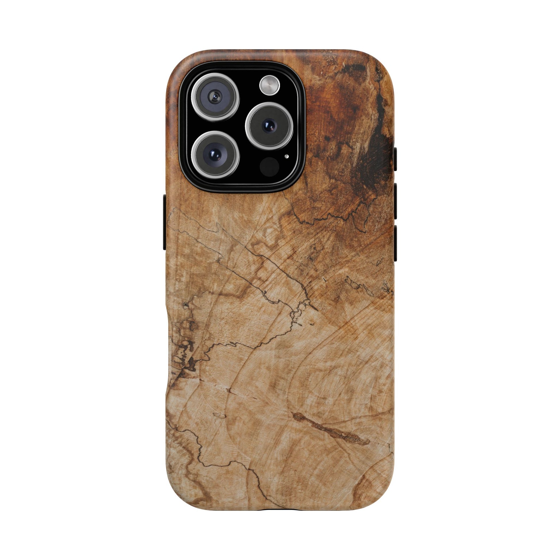 Woodland-Inspired Phone Case | Tough Cases, Natural Wood Grain Cover, Rustic Tech Accessory, Nature Lover Gift, Eco-Friendly - FORMO