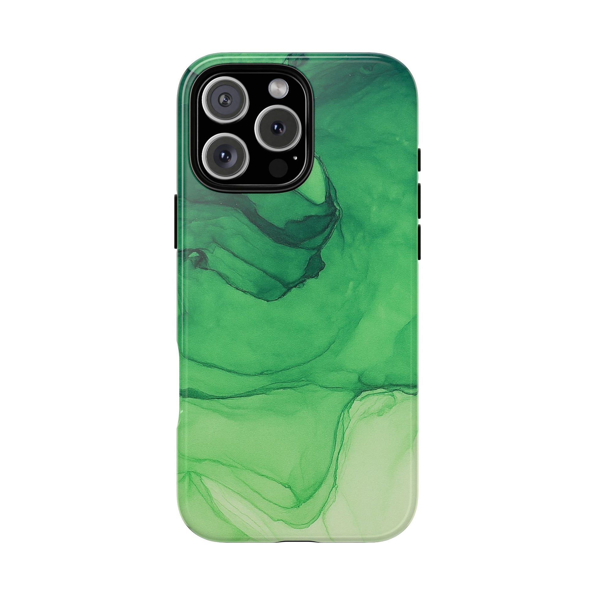 Stylish Phone Case for Nature Lovers, Tough Cases, Green Marble Design, Organic Aesthetic, Unique Gift, Eco-friendly Accessories