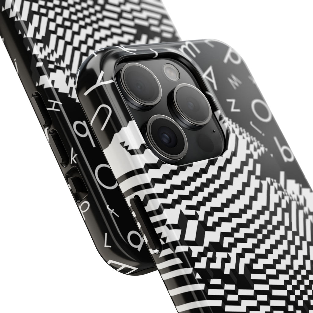 Mono Matrix Tough Phone Case (iPhone & Samsung Compatible) - FORMO