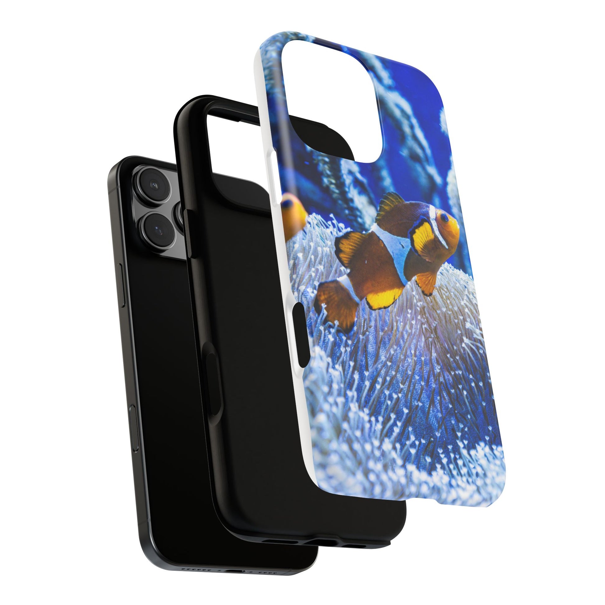 Colorful Marine Life Phone Case, Fish Case, Ocean Lover Gift, Underwater Art, Unique Phone Cover, Tough Phone Protector - FORMO