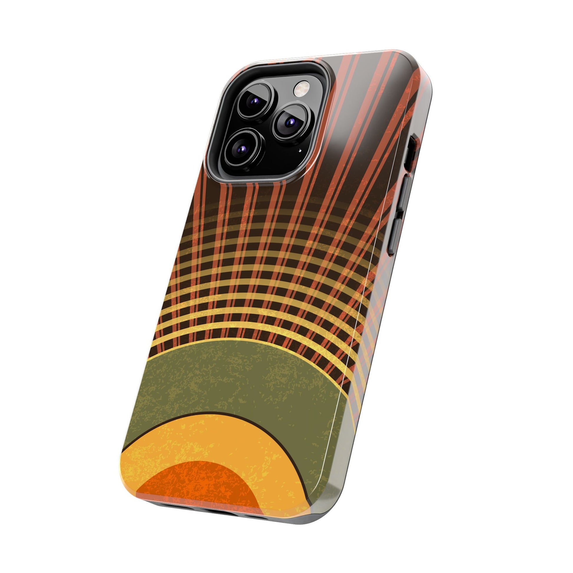 Retro Sunrise Tough Phone Case (iPhone & Samsung Compatible) - FORMO