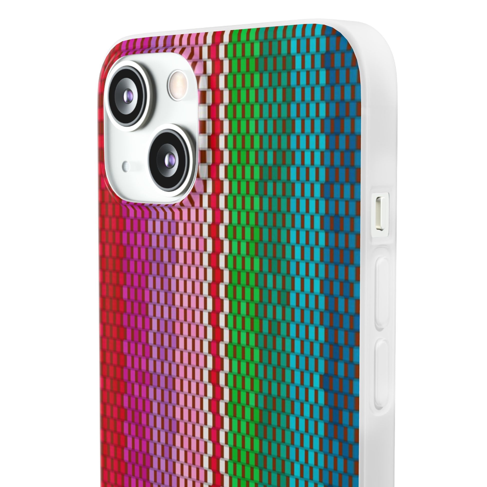 Colorful Striped Flexi Phone Case (iPhone & Samsung Compatible) - FORMO
