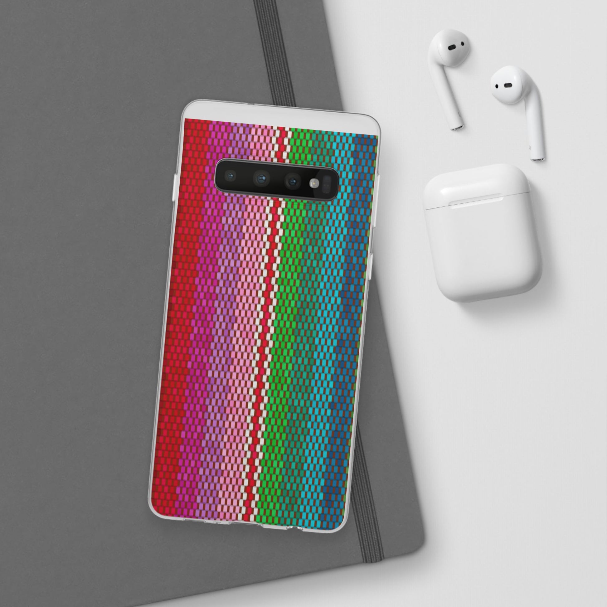 Colorful Striped Flexi Phone Case (iPhone & Samsung Compatible) - FORMO