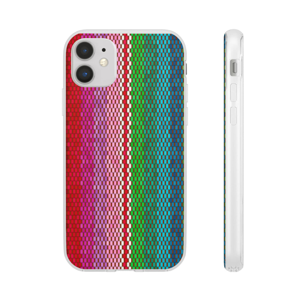 Colorful Striped Flexi Phone Case (iPhone & Samsung Compatible) - FORMO