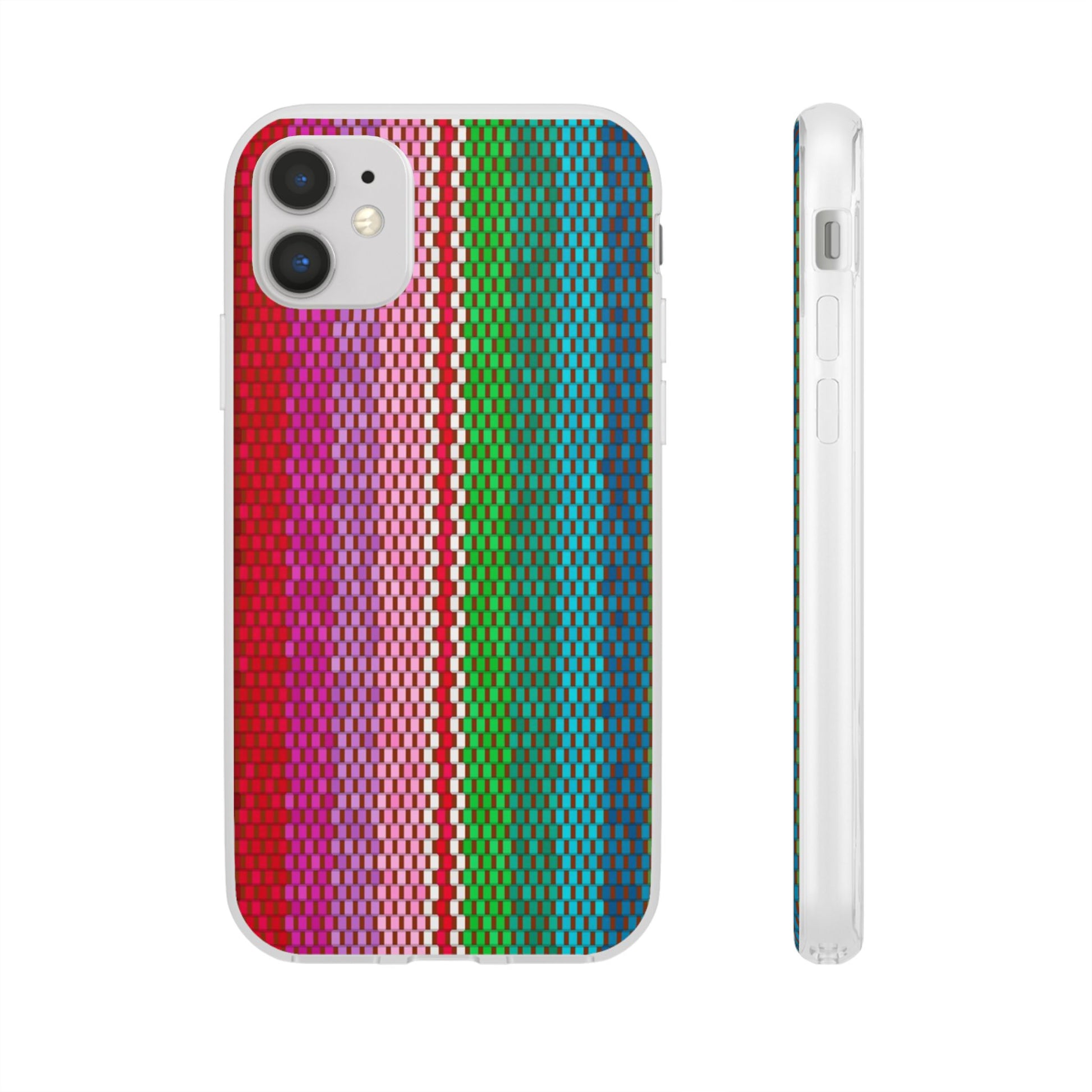 Colorful Striped Flexi Phone Case (iPhone & Samsung Compatible) - FORMO