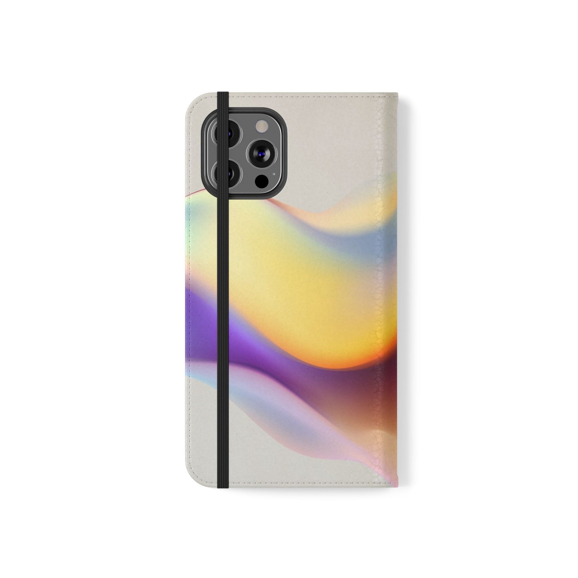 Abstract Gradient Wave Phone Wallet Case (iPhone & Samsung Compatible) - FORMO