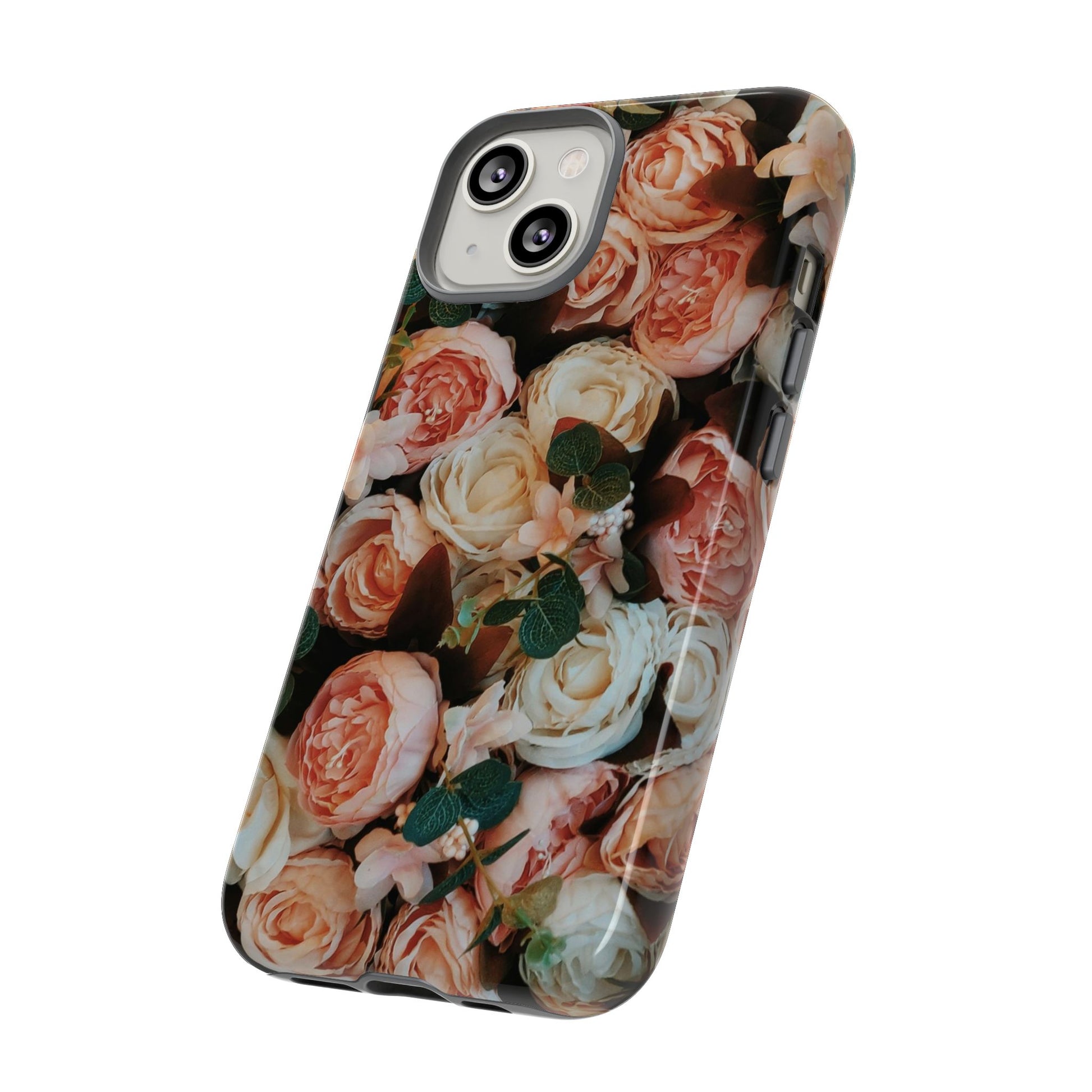 Floral Phone Case - Tough Cases, Rose Design, Floral Protection, Gift for Her, Cute Mobile Cover, Eco-Friendly Case - FORMO