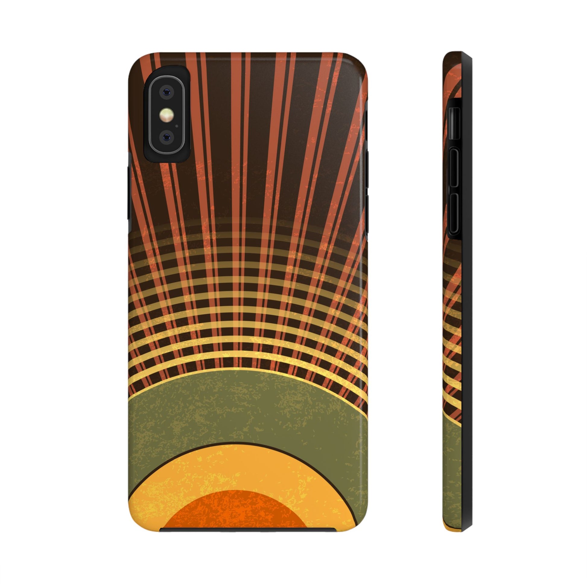 Retro Sunrise Tough Phone Case (iPhone & Samsung Compatible) - FORMO