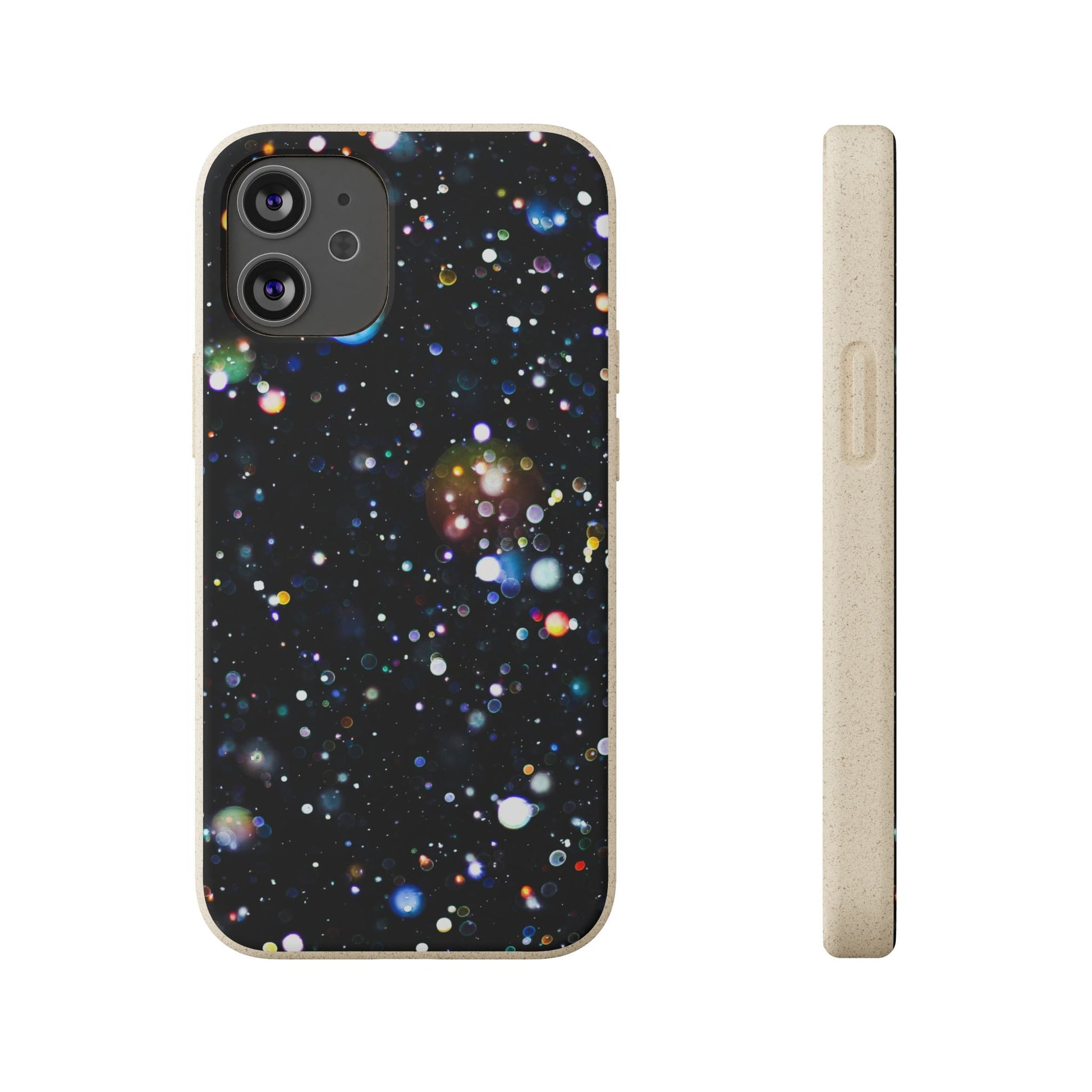 Eco-Friendly Phone Cases, Galaxy Print Biodegradable Cases, Sustainable Phone Accessories, Green Gifts for Her, Space Lover Gift - FORMO