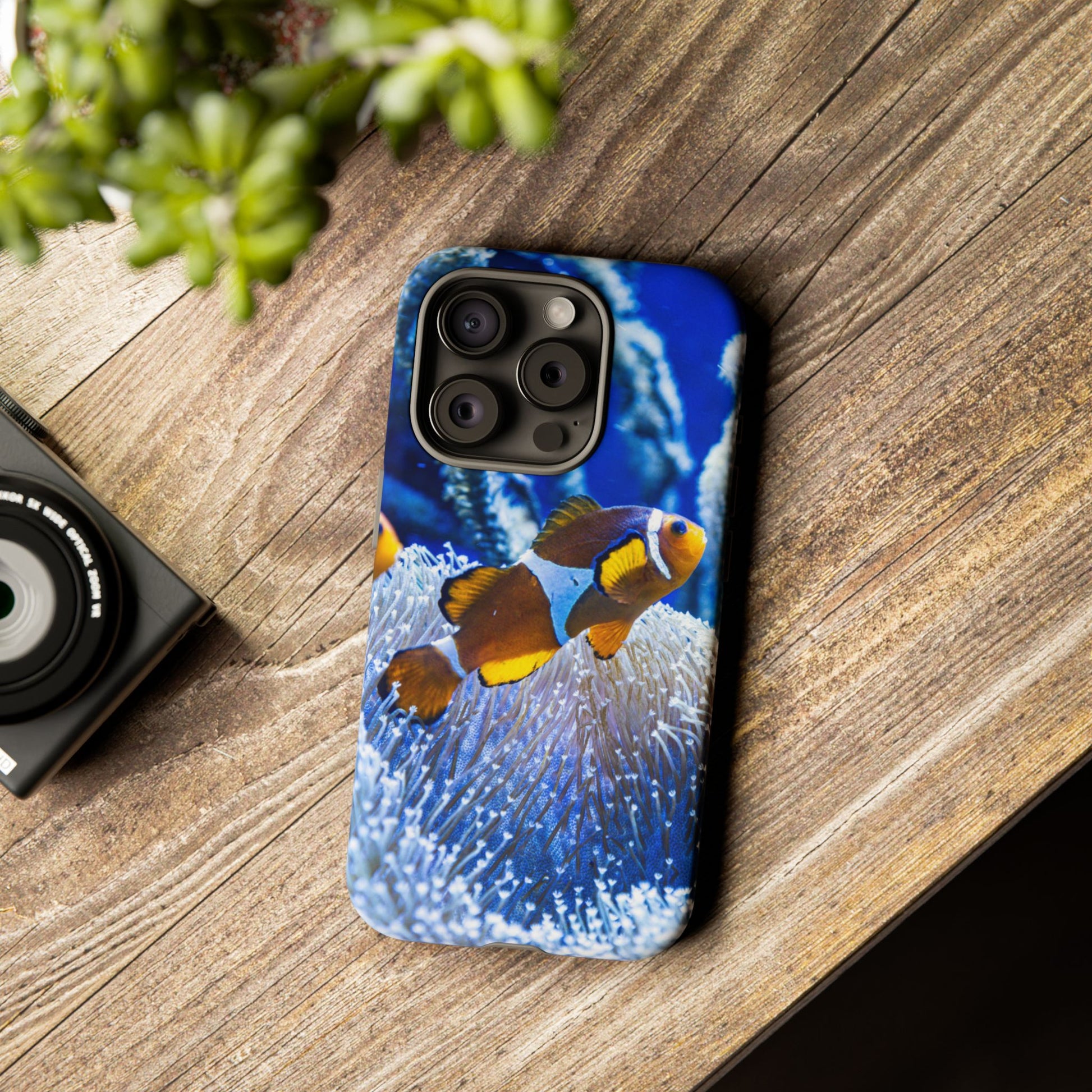 Colorful Marine Life Phone Case, Fish Case, Ocean Lover Gift, Underwater Art, Unique Phone Cover, Tough Phone Protector - FORMO