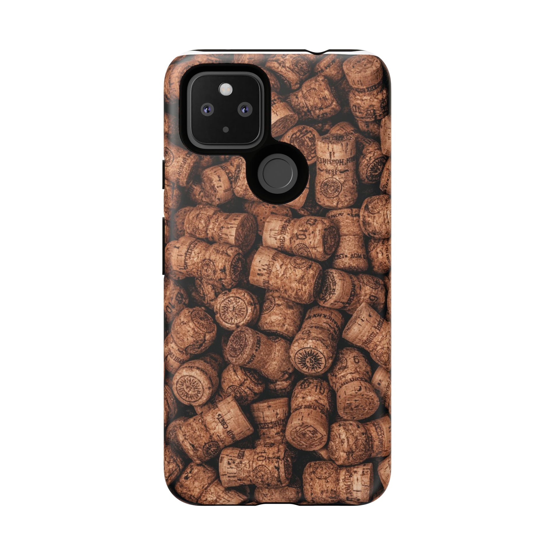 Cork Pattern Phone Case - Eco-Friendly, Vintage Style, Rustic Gifts for Wine Lovers, Housewarming, Birthday, Unique Gift - FORMO