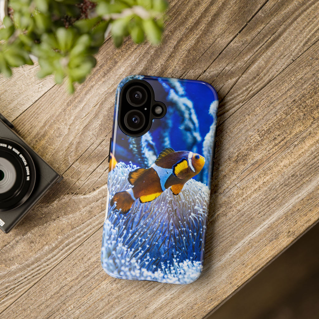 Colorful Marine Life Phone Case, Fish Case, Ocean Lover Gift, Underwater Art, Unique Phone Cover, Tough Phone Protector - FORMO