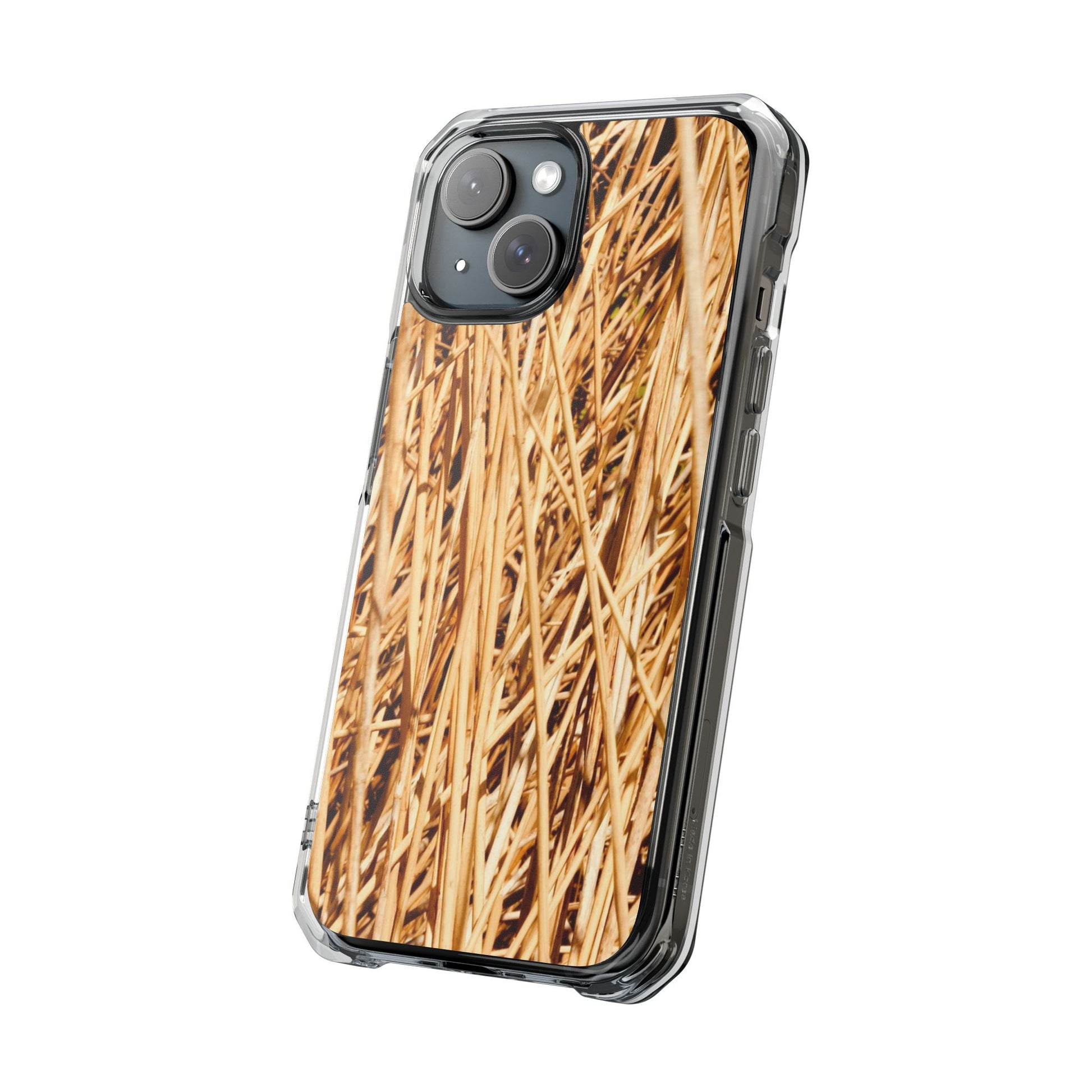 Magnetic Clear Impact Phone Cases for Nature Lovers, Durable Phone Cover, Unique Gift, Eco-Friendly Case, Seasonal Style - FORMO