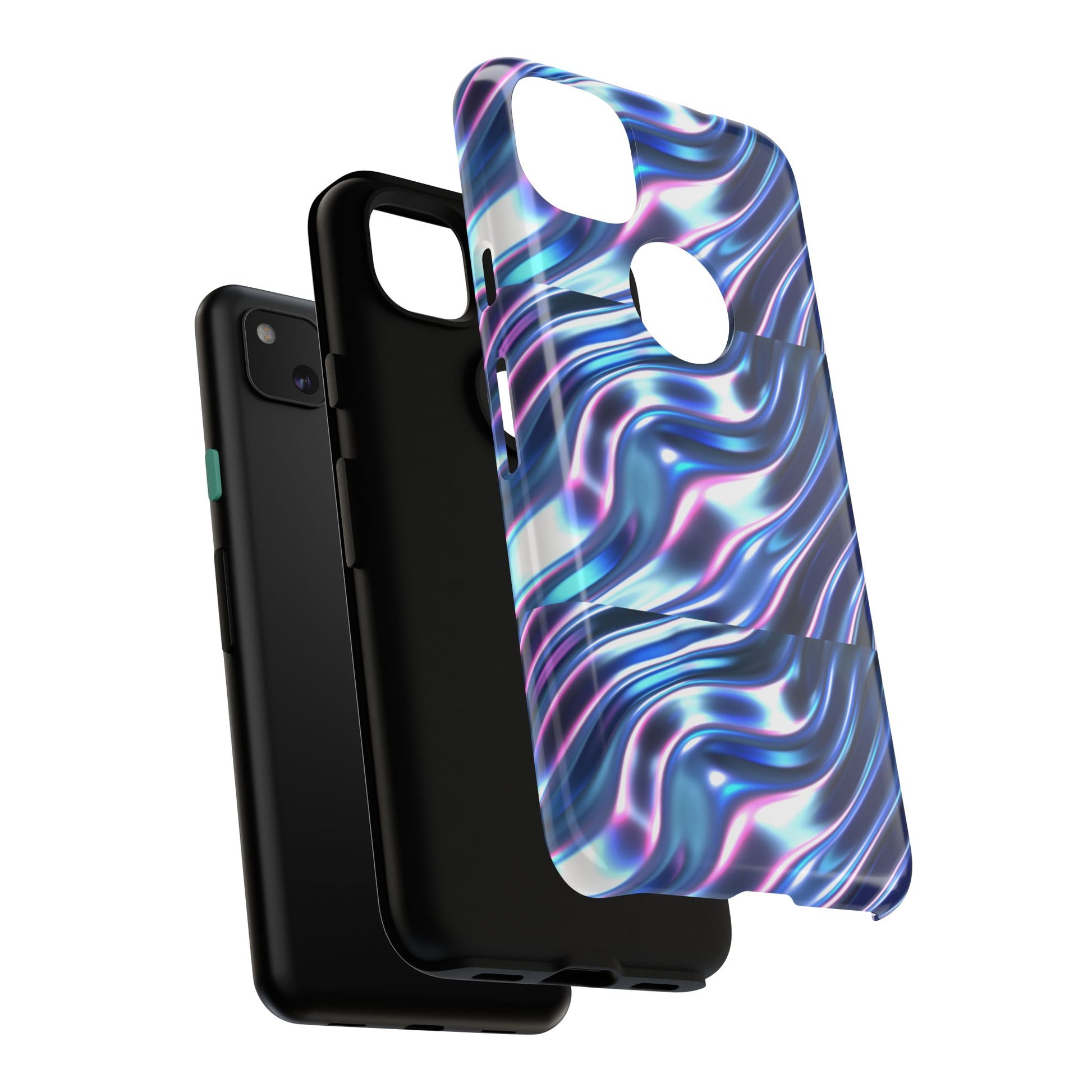 Iridescent Glossy Tough Phone Case (iPhone, Samsung & Google Pixel Compatible) - FORMO