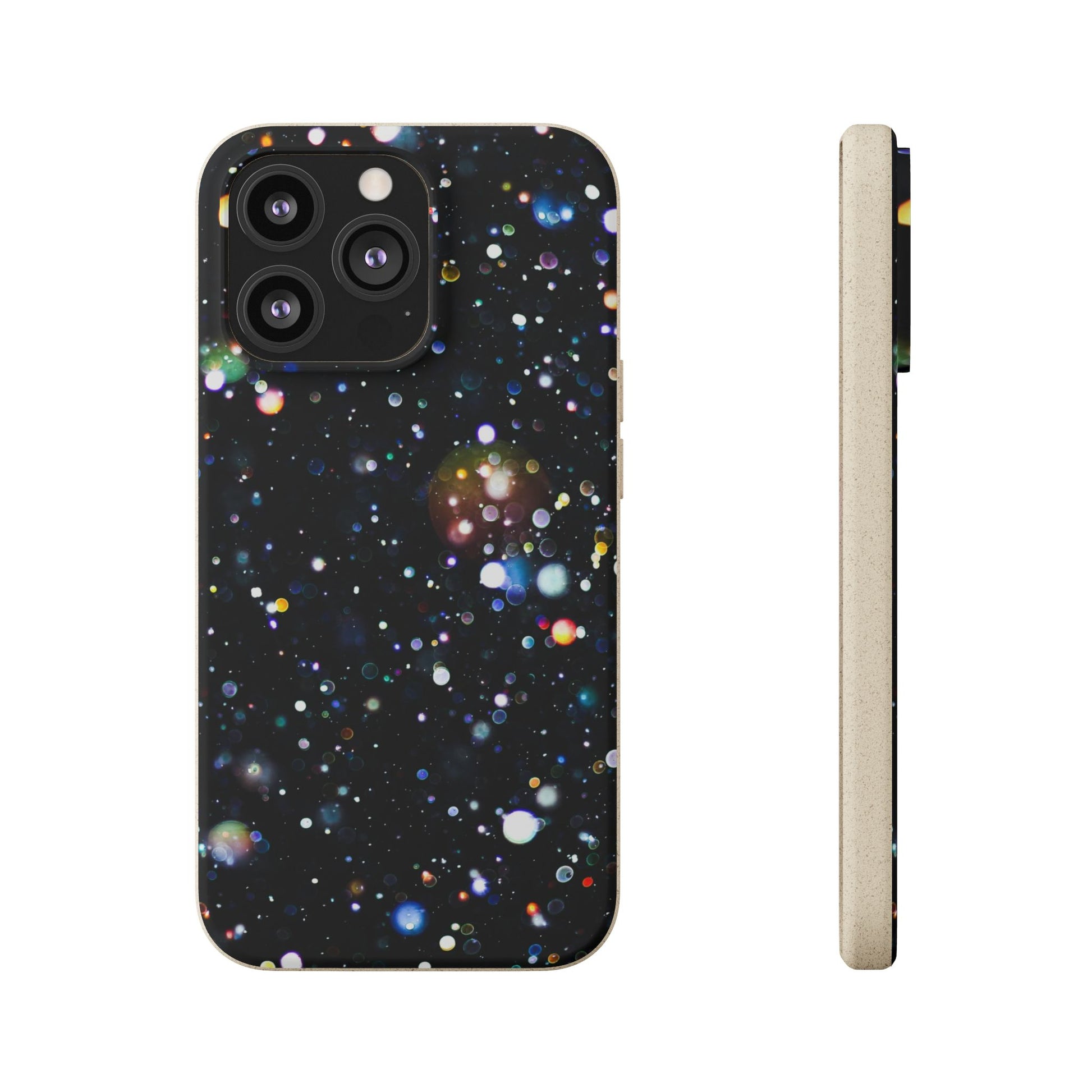 Eco-Friendly Phone Cases, Galaxy Print Biodegradable Cases, Sustainable Phone Accessories, Green Gifts for Her, Space Lover Gift - FORMO