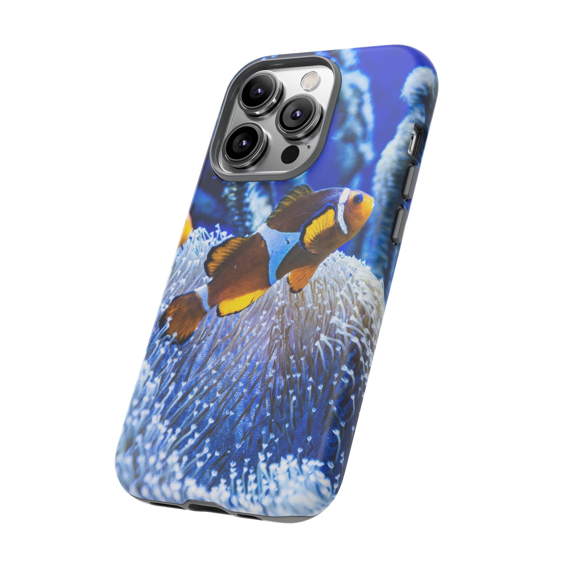 Colorful Marine Life Phone Case, Fish Case, Ocean Lover Gift, Underwater Art, Unique Phone Cover, Tough Phone Protector - FORMO