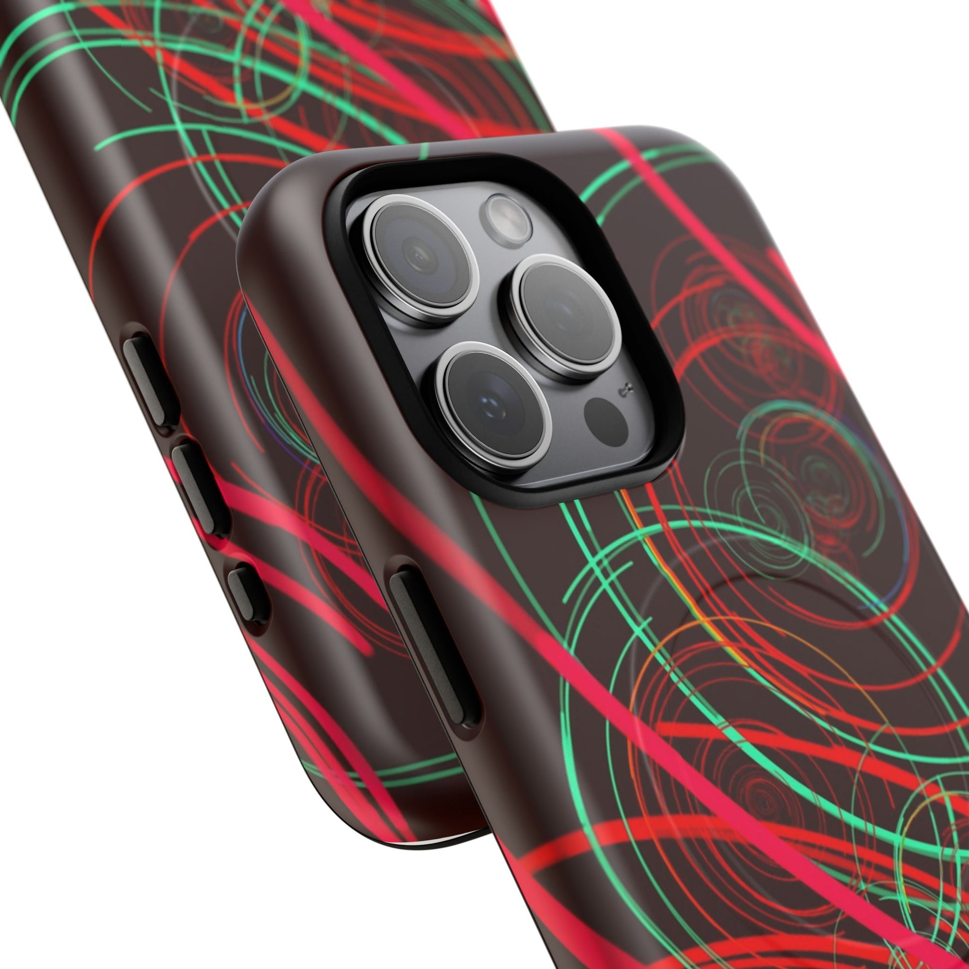 Vibrant Spiral Magnetic Phone Case (iPhone & Samsung Compatible) - FORMO
