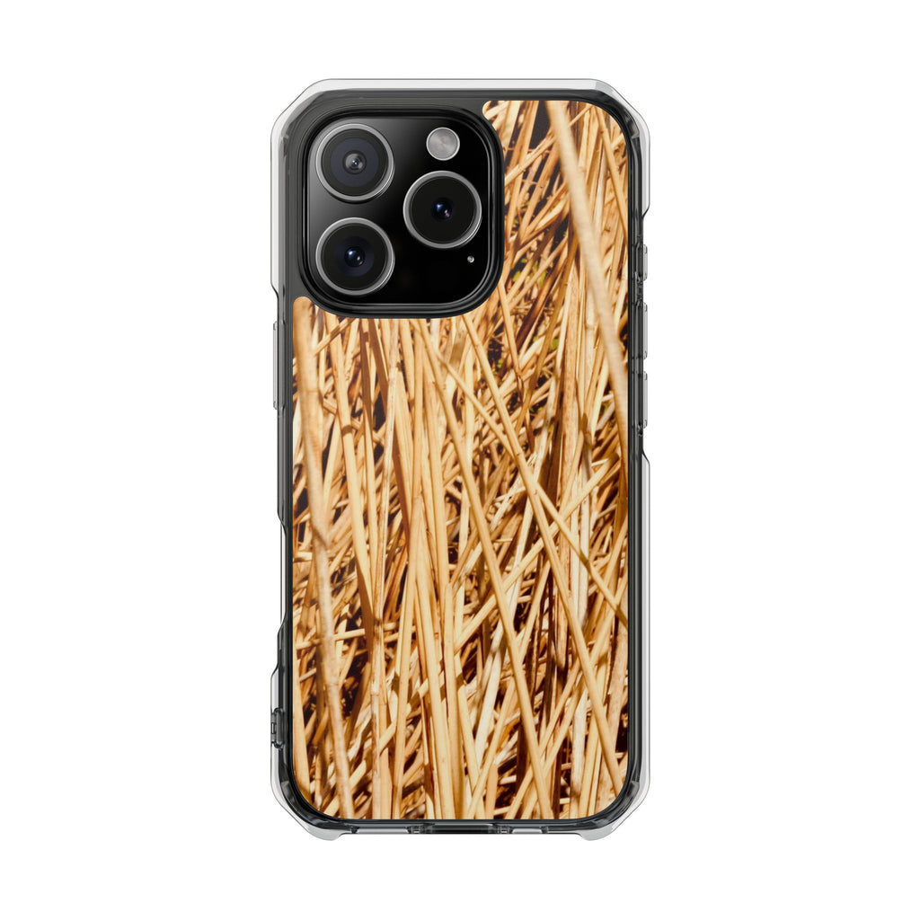 Magnetic Clear Impact Phone Cases for Nature Lovers, Durable Phone Cover, Unique Gift, Eco-Friendly Case, Seasonal Style - FORMO