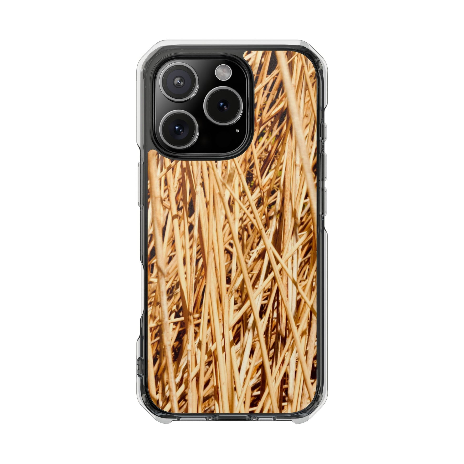 Magnetic Clear Impact Phone Cases for Nature Lovers, Durable Phone Cover, Unique Gift, Eco-Friendly Case, Seasonal Style - FORMO