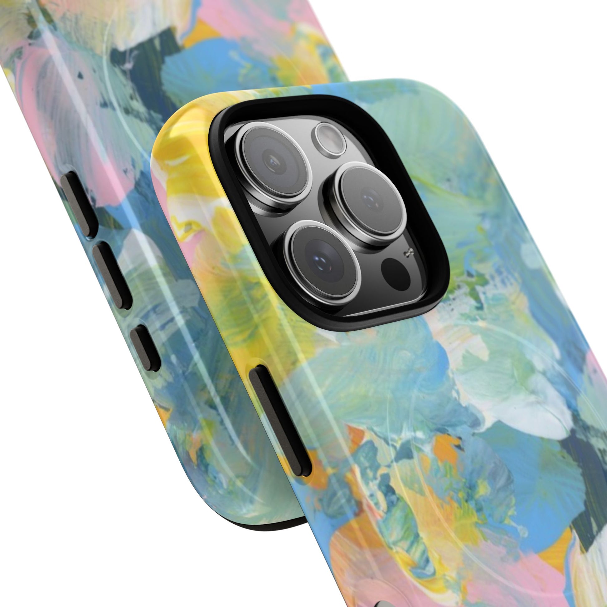 Colorful Tough Magnetic Phone Case, Vibrant Phone Protection, Unique Gift for Her, Modern Design, Holiday Gift Idea - FORMO