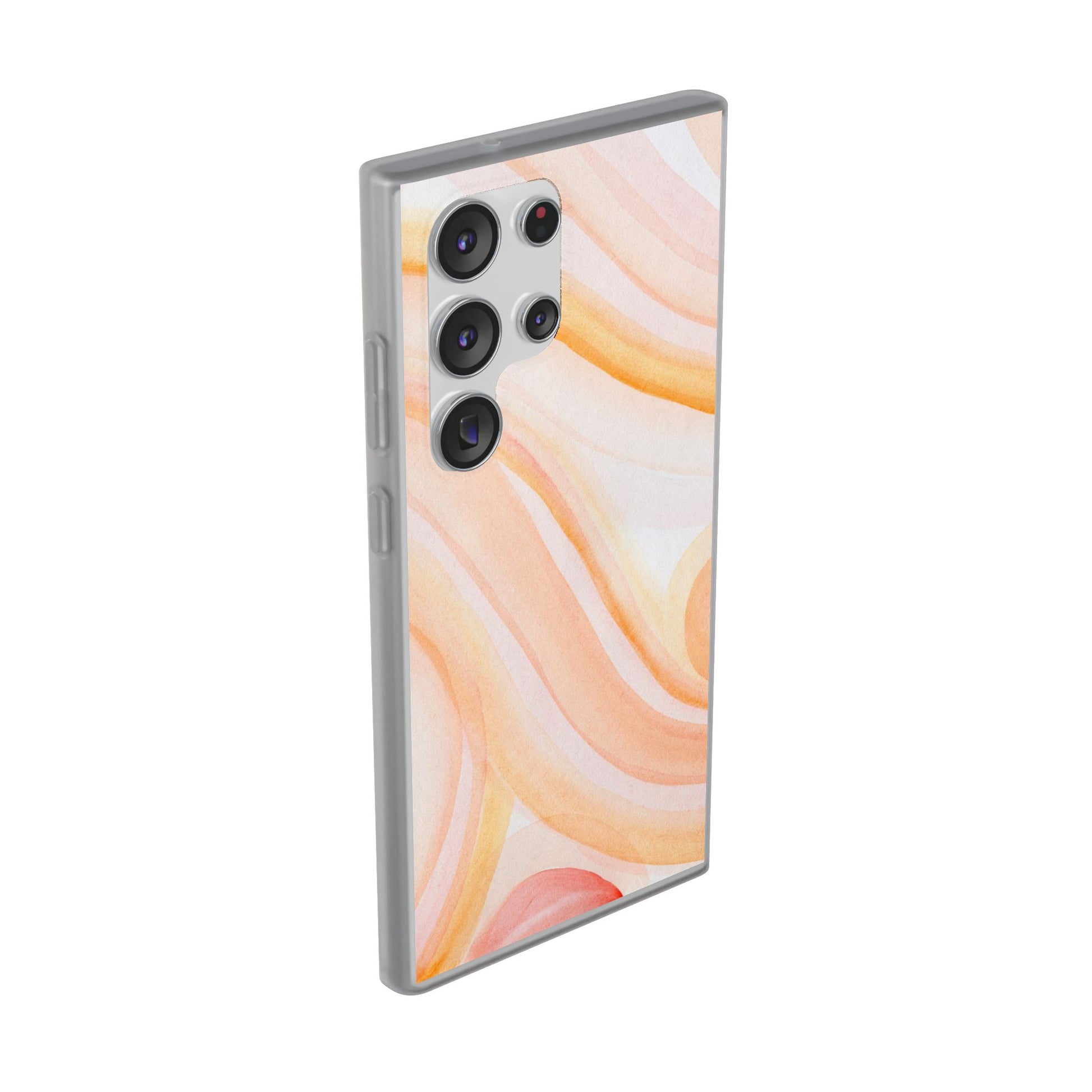 Aesthetic Phone Case, Soft Pastel Flexible Cover, Trendy Mobile Accessories, Gift for Her, Cute Phone Protection - FORMO