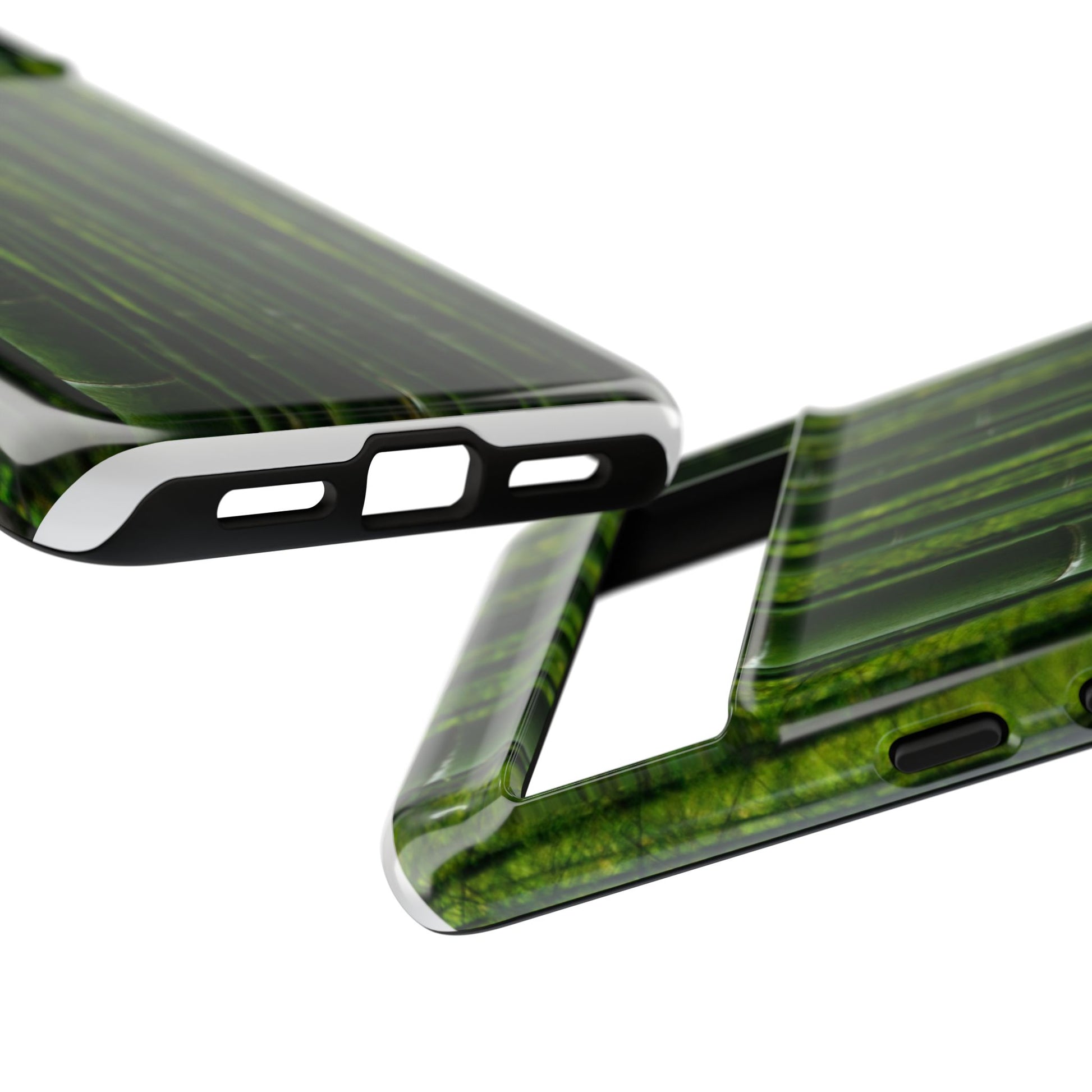 Bamboo Phone Case - Tough Cases, Nature Lover Gift, Eco-Friendly Phone Accessory, Greenery Design, Unique Smartphone Cover - FORMO