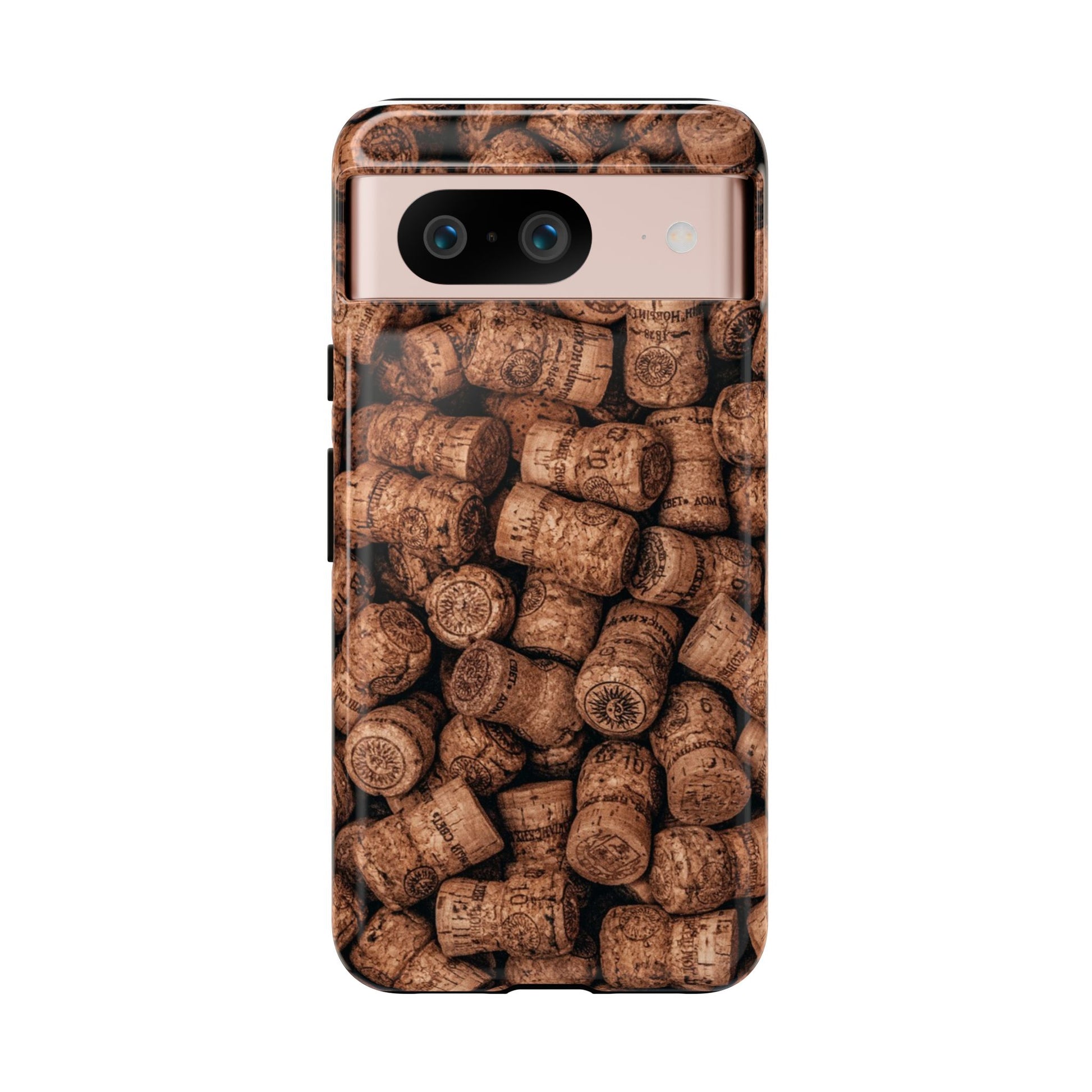 Cork Pattern Phone Case - Eco-Friendly, Vintage Style, Rustic Gifts for Wine Lovers, Housewarming, Birthday, Unique Gift - FORMO