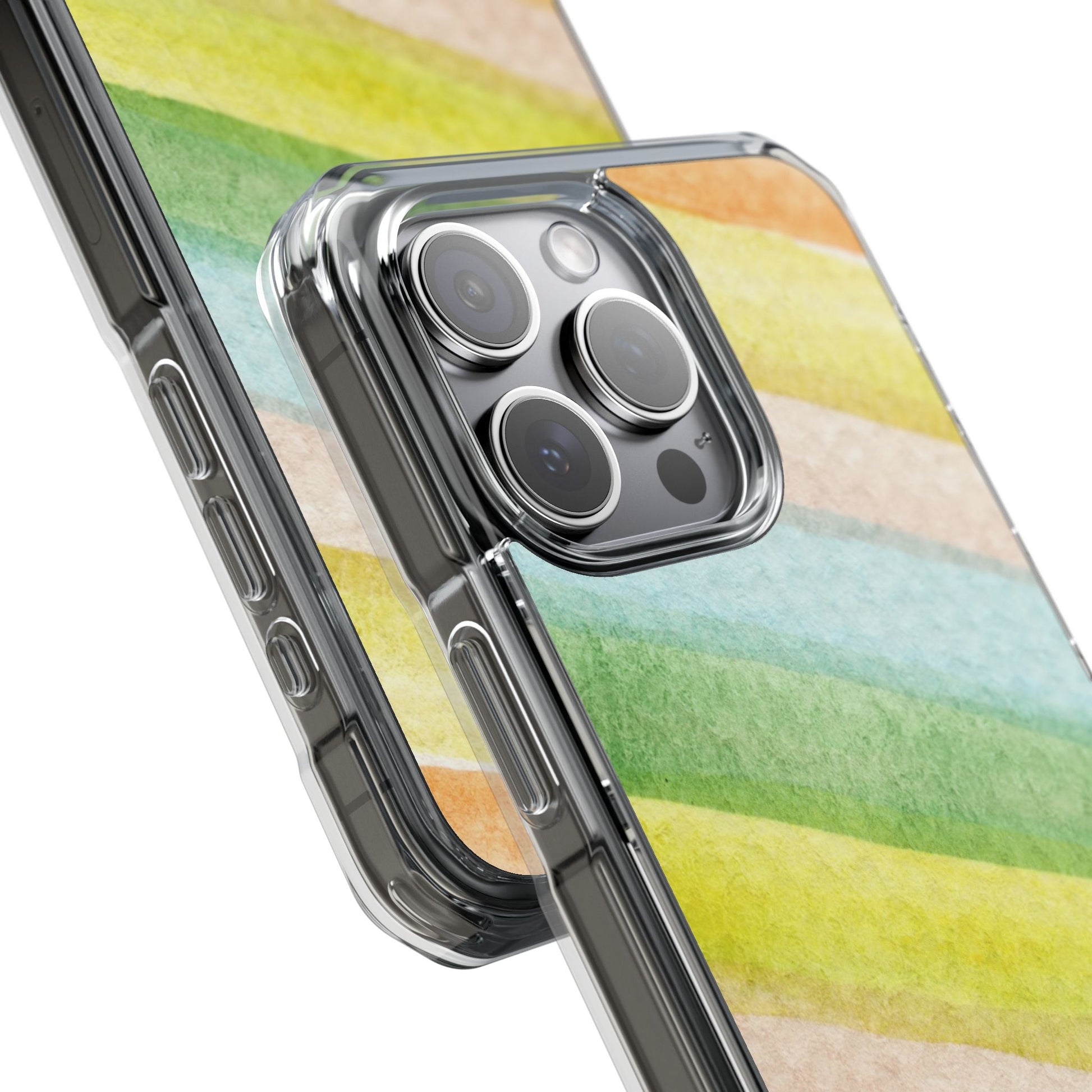 Colorful Watercolor Magnetic Phone Case for Impact Protection, Cute Phone Cover, Stylish Case for Gifts, Birthday, or Everyday Use - FORMO