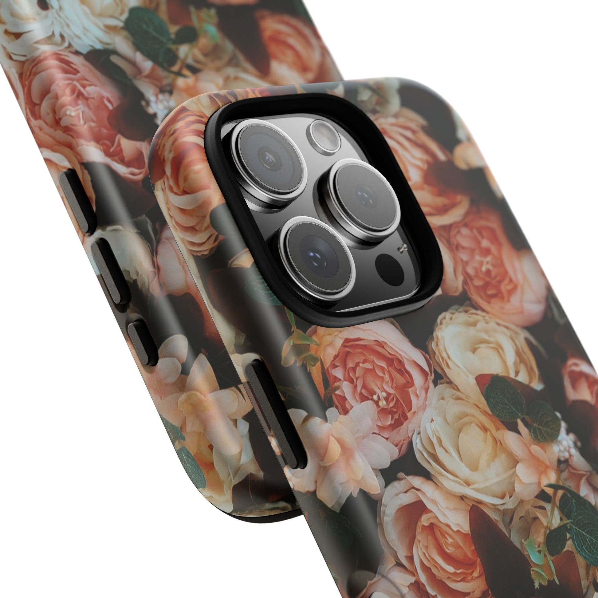 Floral Phone Case - Tough Cases, Rose Design, Floral Protection, Gift for Her, Cute Mobile Cover, Eco-Friendly Case - FORMO
