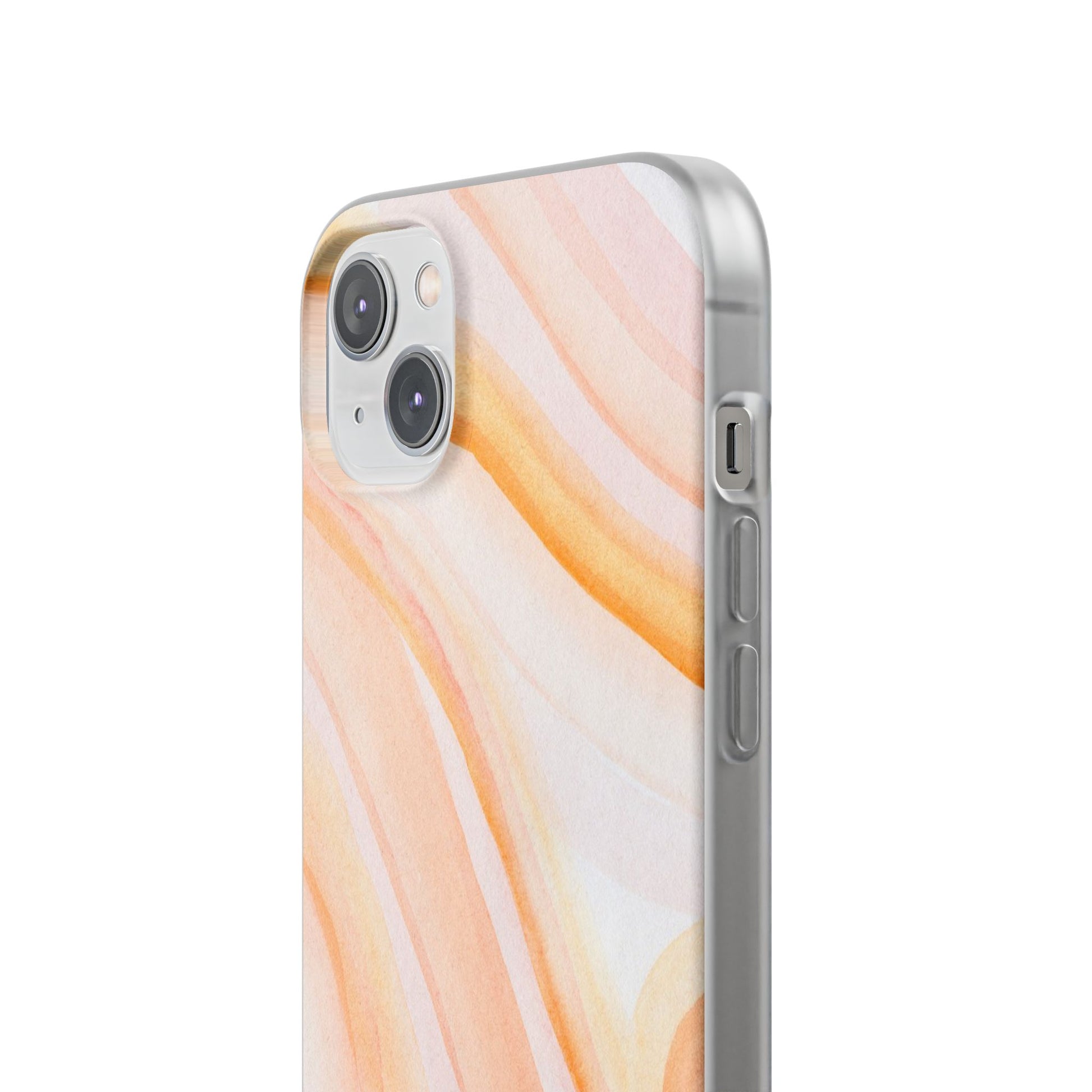 Aesthetic Phone Case, Soft Pastel Flexible Cover, Trendy Mobile Accessories, Gift for Her, Cute Phone Protection - FORMO