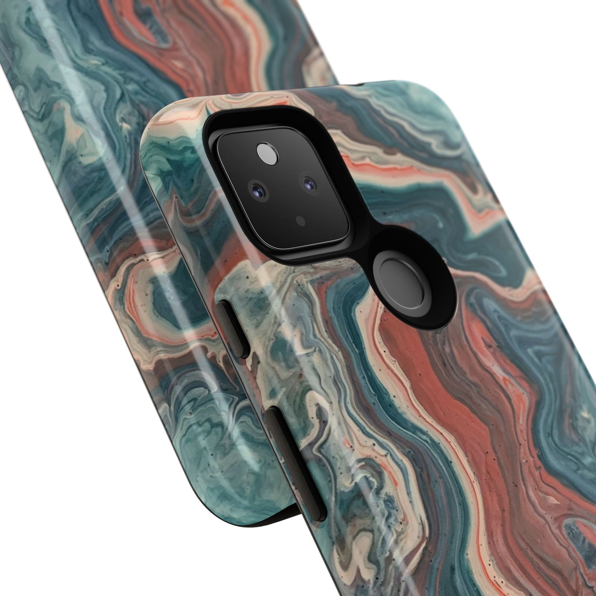 Artistic Phone Case, Tough Cases for Stylish Protection, Marble Design, Trendy Gift for Phone Lovers, Unique Cell Phone Accessory - FORMO