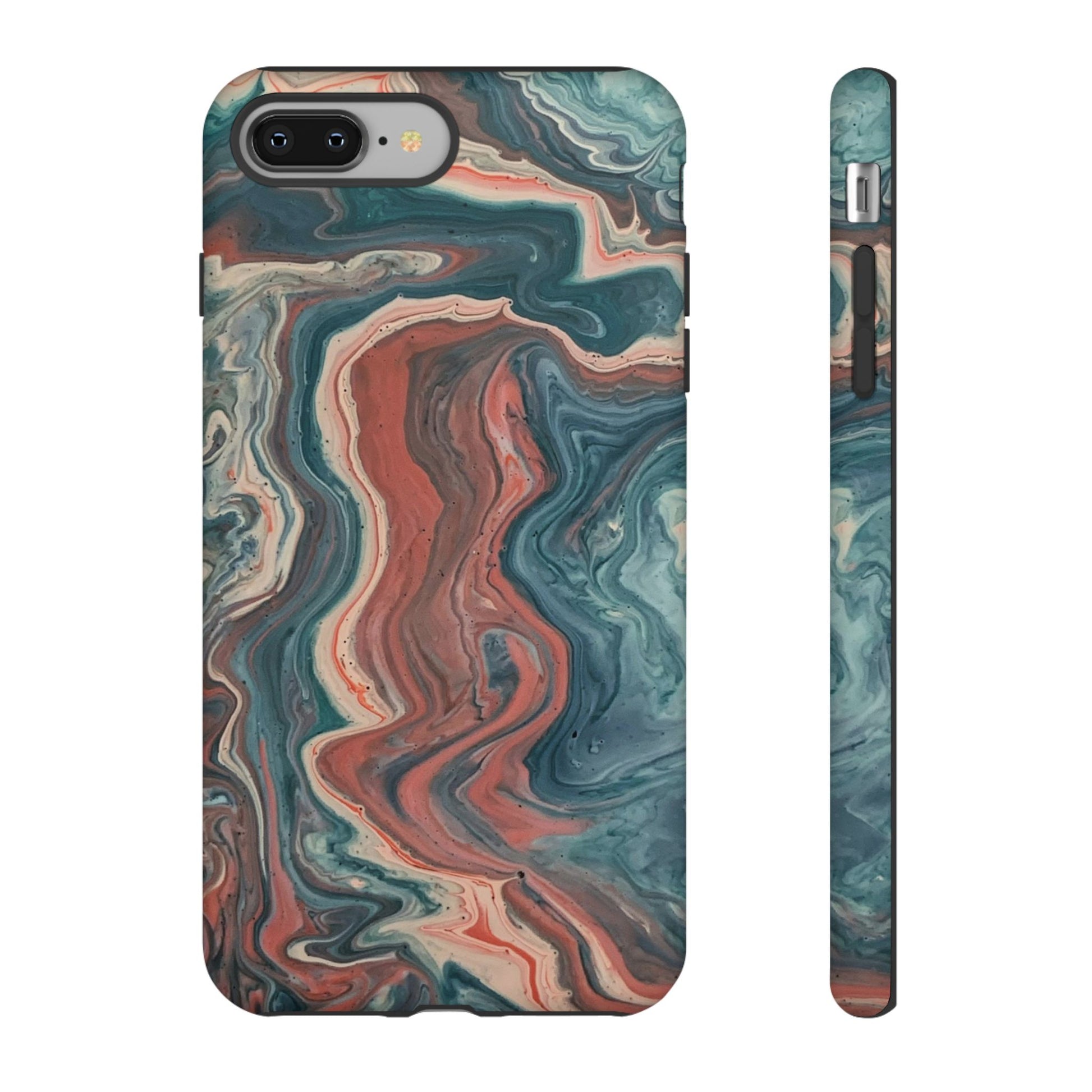 Artistic Phone Case, Tough Cases for Stylish Protection, Marble Design, Trendy Gift for Phone Lovers, Unique Cell Phone Accessory - FORMO