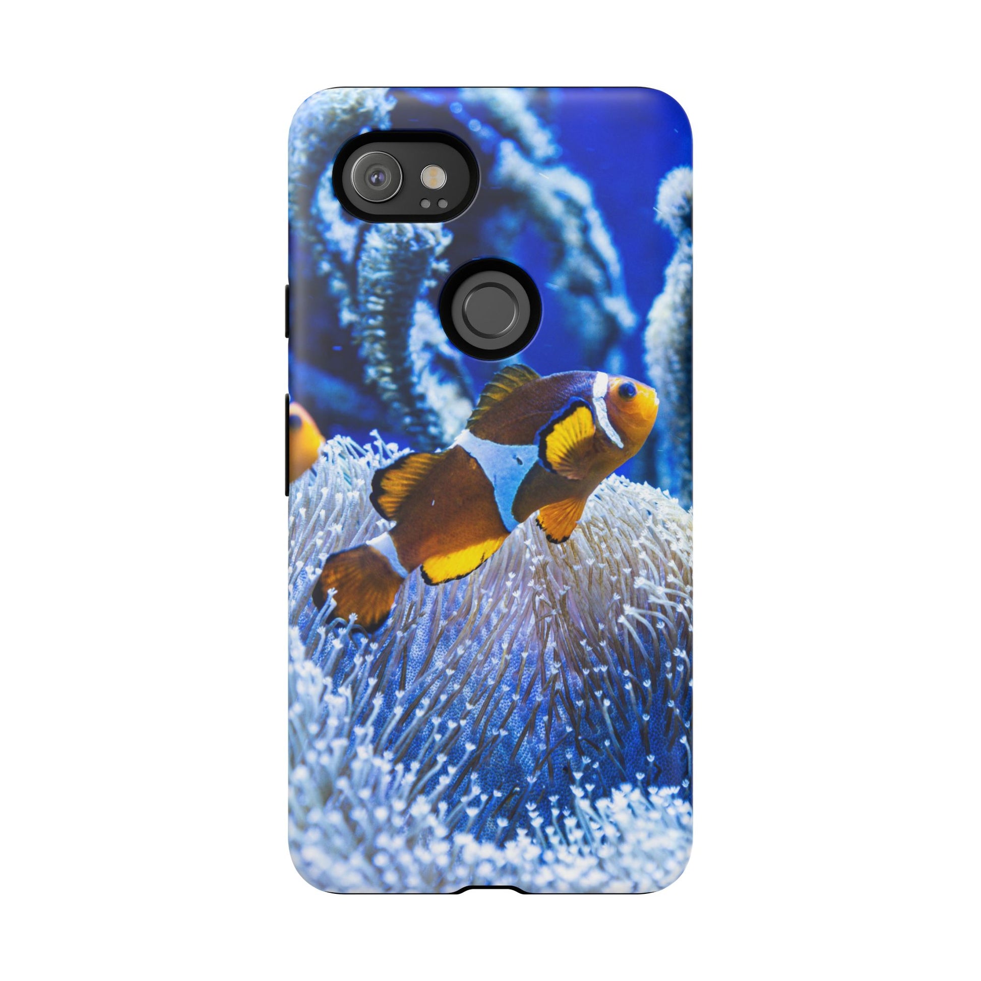 Colorful Marine Life Phone Case, Fish Case, Ocean Lover Gift, Underwater Art, Unique Phone Cover, Tough Phone Protector - FORMO