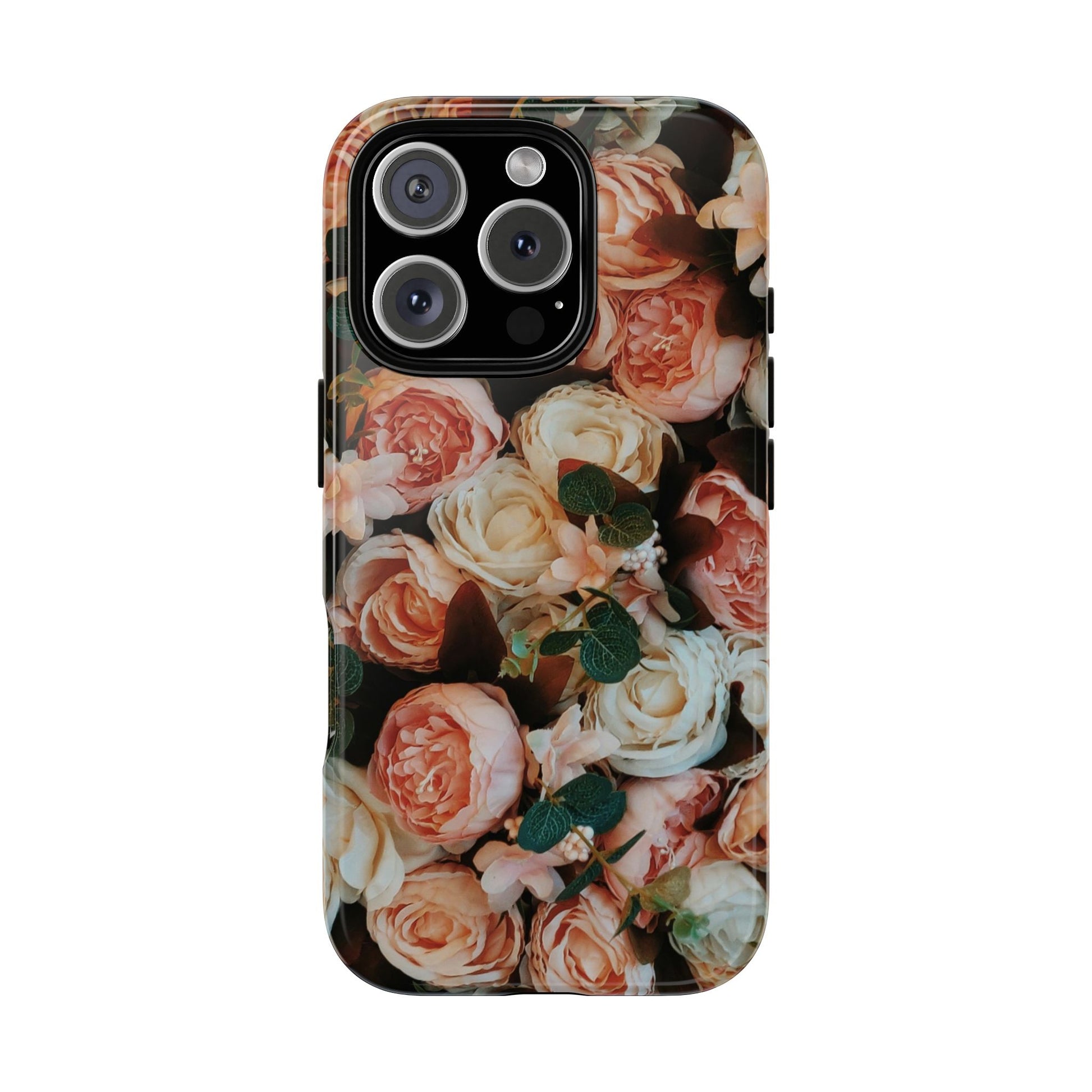 Floral Phone Case - Tough Cases, Rose Design, Floral Protection, Gift for Her, Cute Mobile Cover, Eco-Friendly Case - FORMO