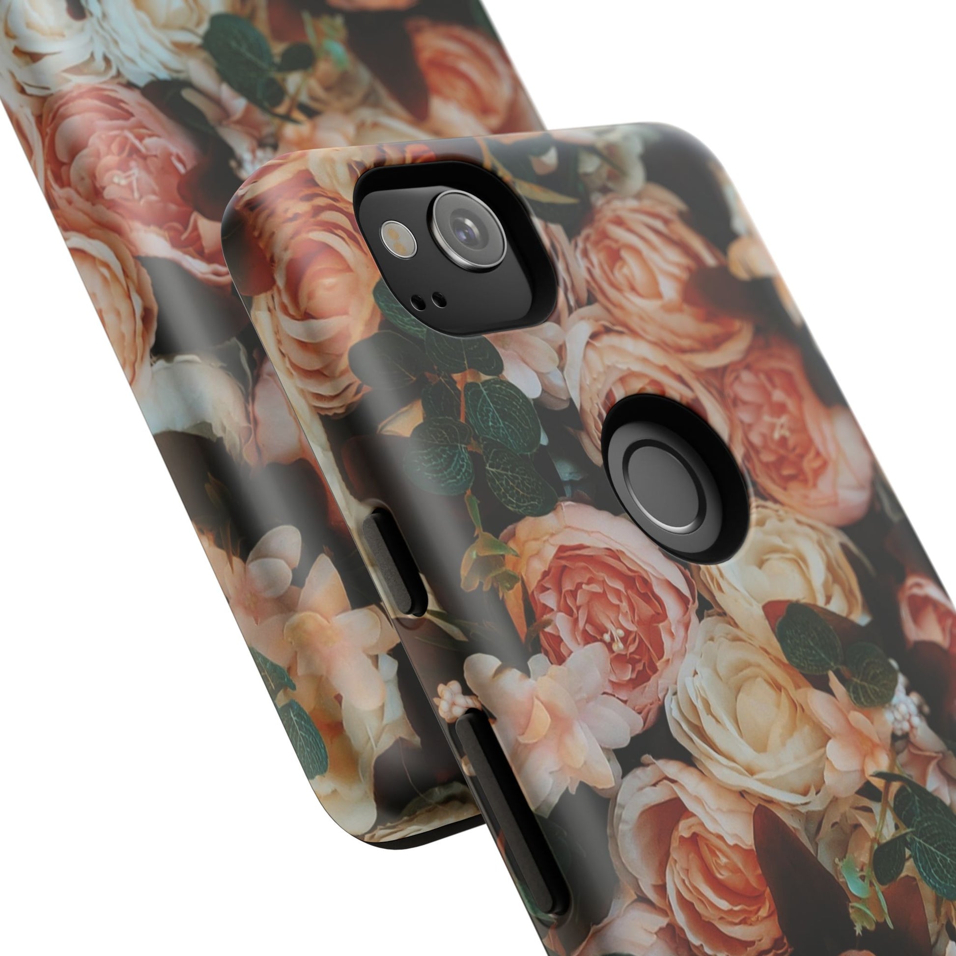 Floral Phone Case - Tough Cases, Rose Design, Floral Protection, Gift for Her, Cute Mobile Cover, Eco-Friendly Case - FORMO