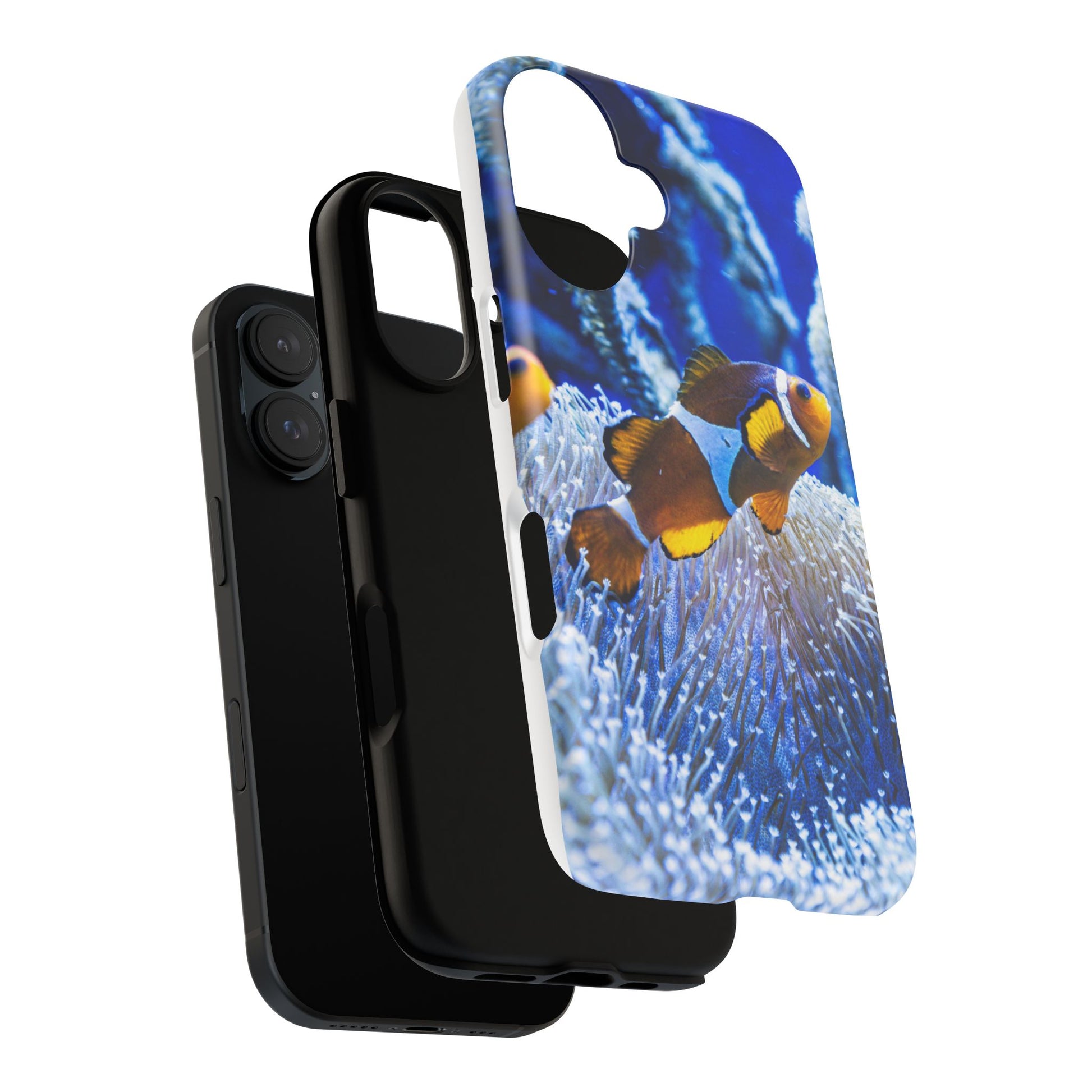 Colorful Marine Life Phone Case, Fish Case, Ocean Lover Gift, Underwater Art, Unique Phone Cover, Tough Phone Protector - FORMO
