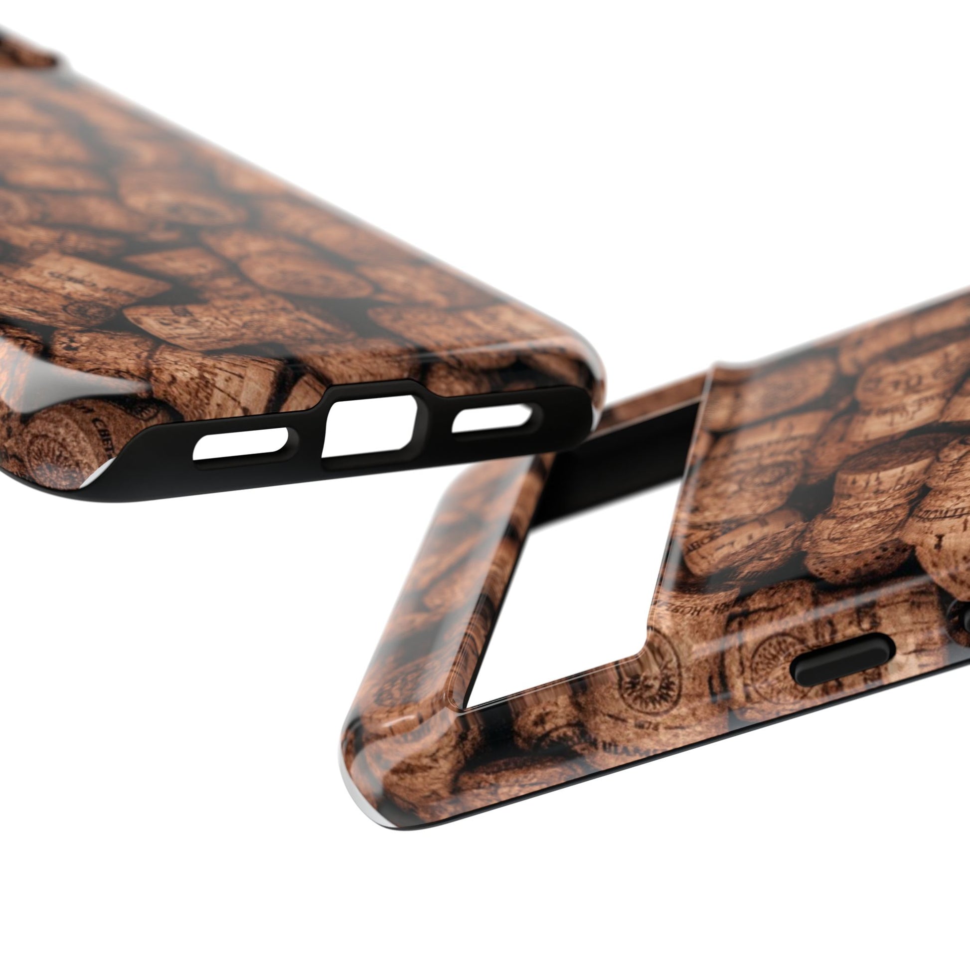 Cork Pattern Phone Case - Eco-Friendly, Vintage Style, Rustic Gifts for Wine Lovers, Housewarming, Birthday, Unique Gift - FORMO