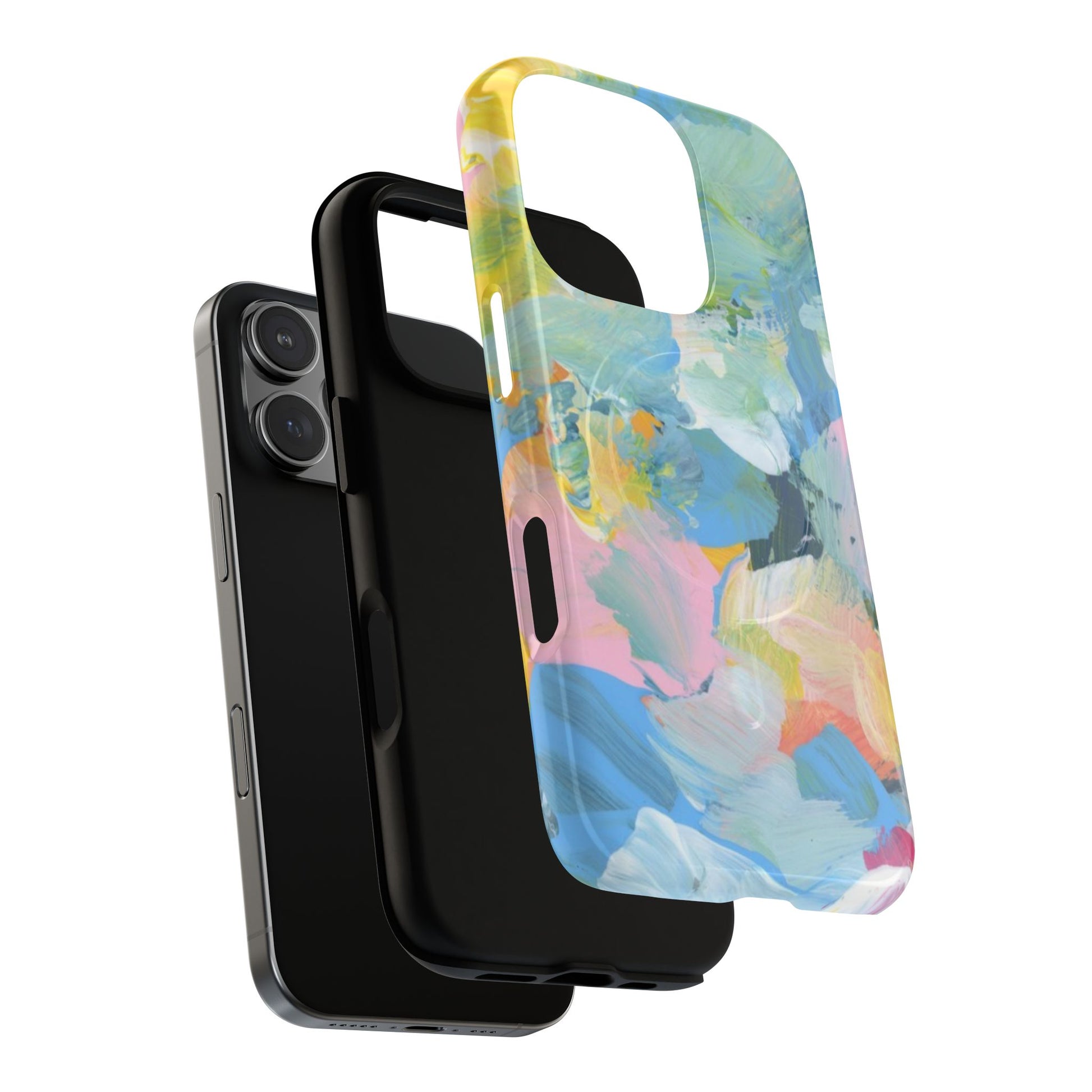 Colorful Tough Magnetic Phone Case, Vibrant Phone Protection, Unique Gift for Her, Modern Design, Holiday Gift Idea - FORMO